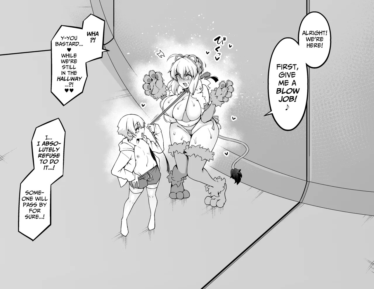 Artoria, Giru-kun to Yoru no Sanpo | Artoria, Going on a Nightime Stroll with Gil-kun page 4 full