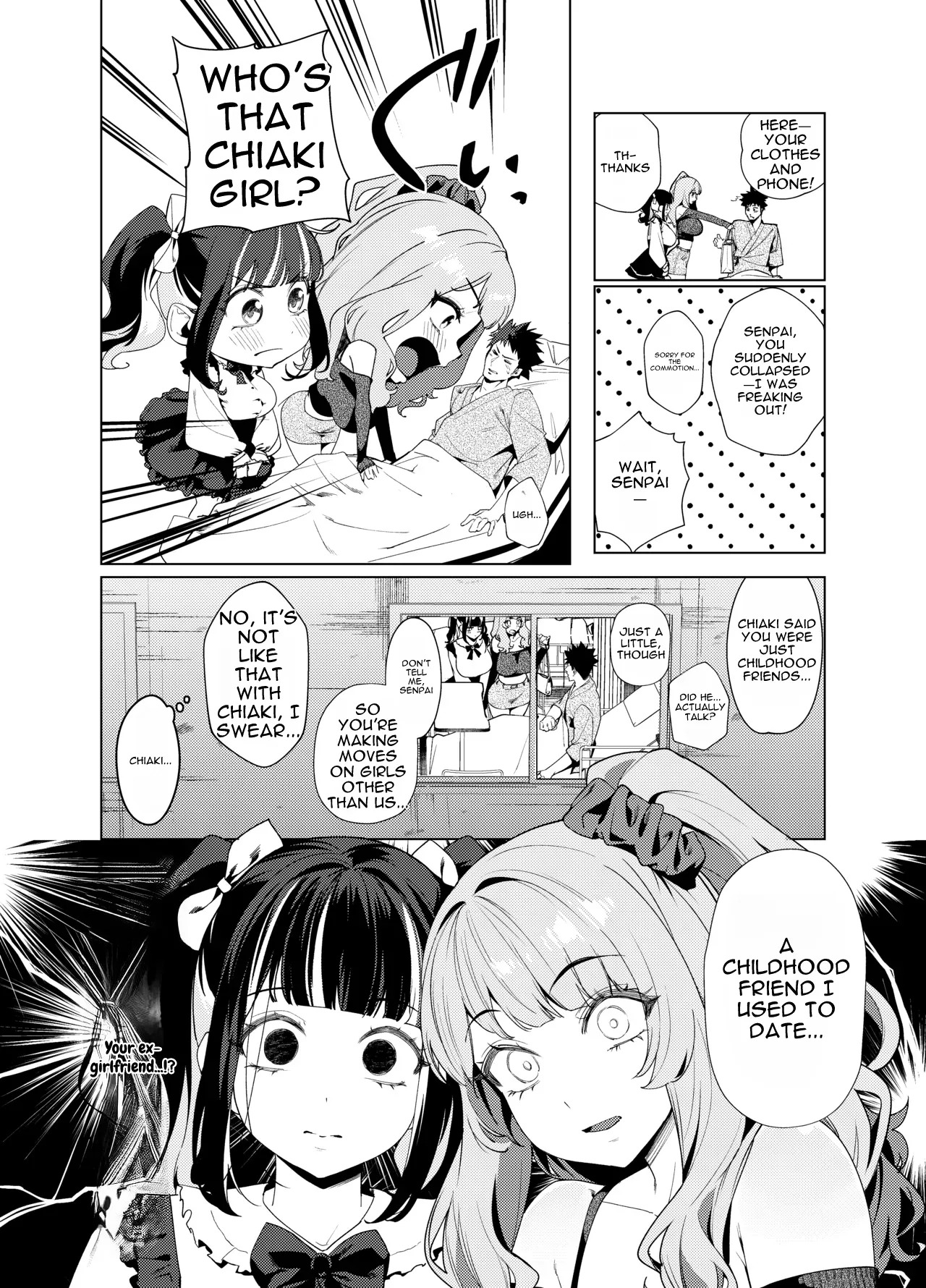 Senpai, Kyou Tomatte mo Ii yo ne? 3 page 9 full