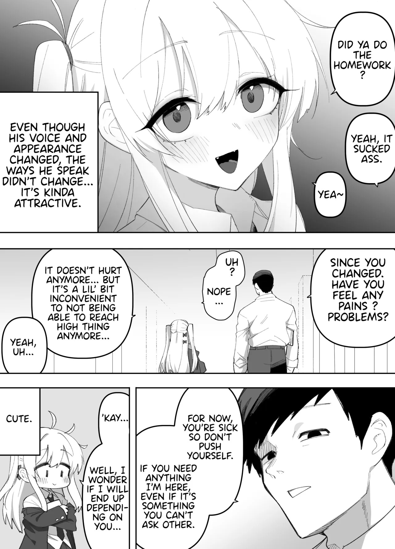 Teishinchou no Onnanoko ni Natta Shinyuu ga... Kyou, Mesuochi Shitemashita | My Friend became a Shortie... and Fell Into Heat Today page 5 full