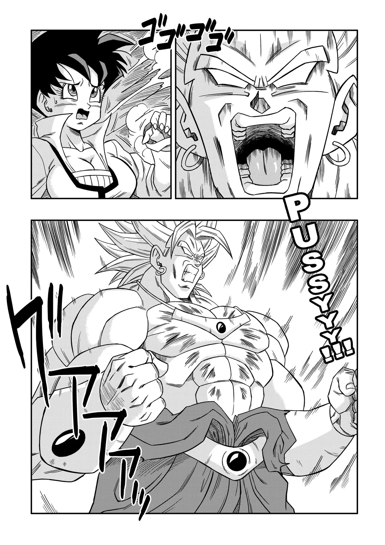 The Sacrifice of Natade Village! Videl vs Broly! page 9 full