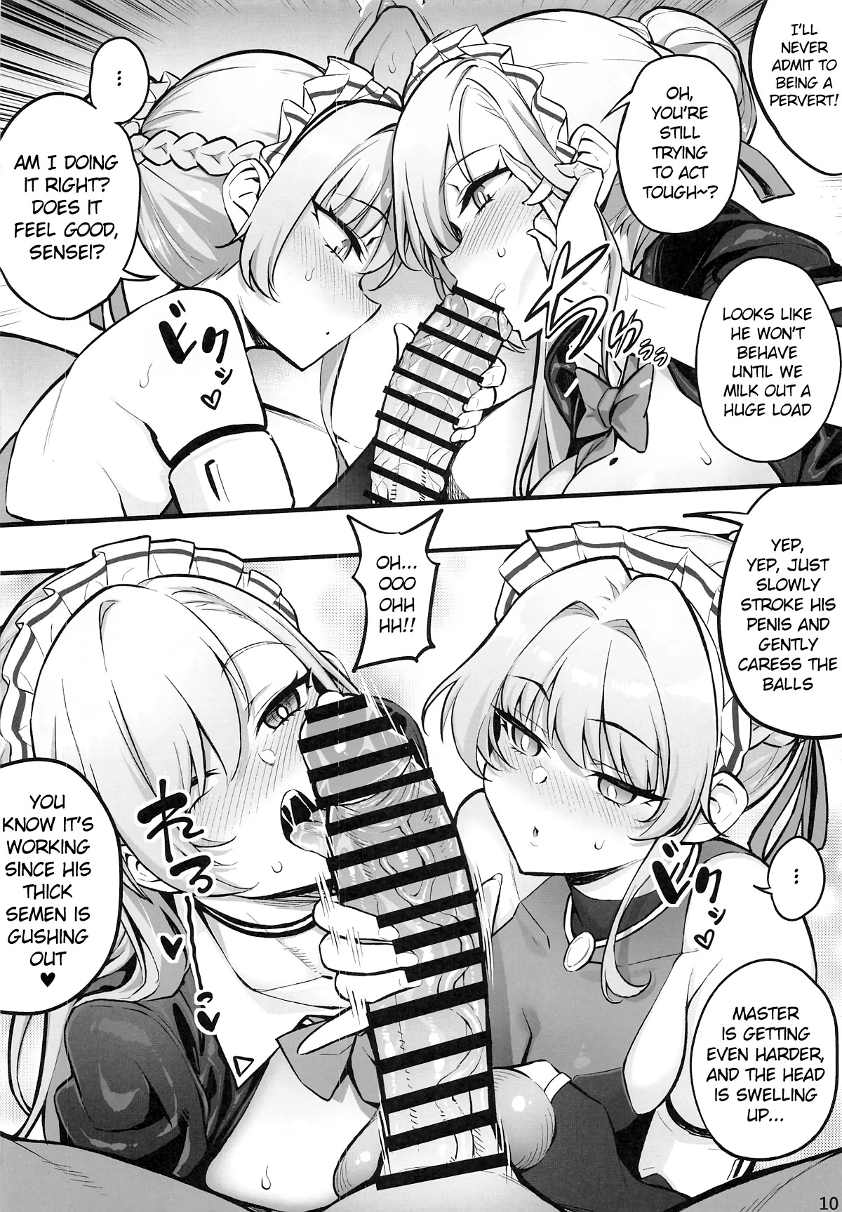 C&C no Buin to... Ii Koto Shichau | Doing Something Lewd... With C&C Members page 10 full