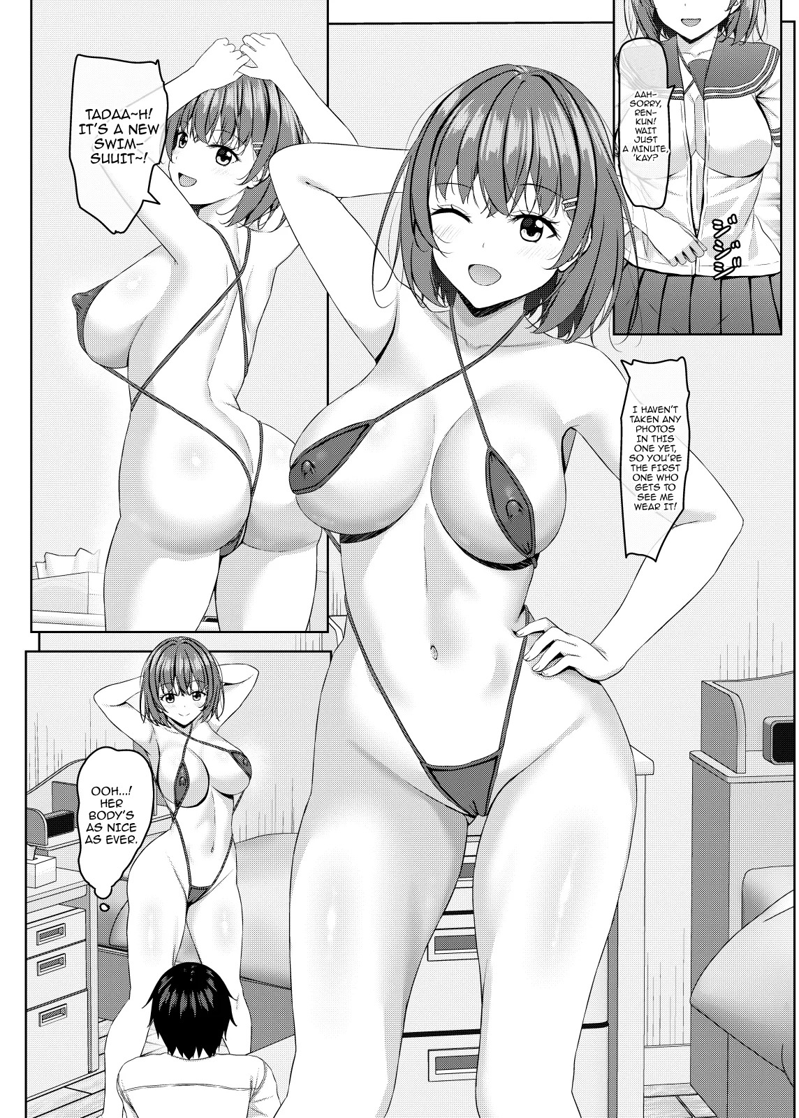 Boku no Kanojo wa jk Gravure Idol 2 / My Girlfried Is A Gravure Idol 2 page 4 full