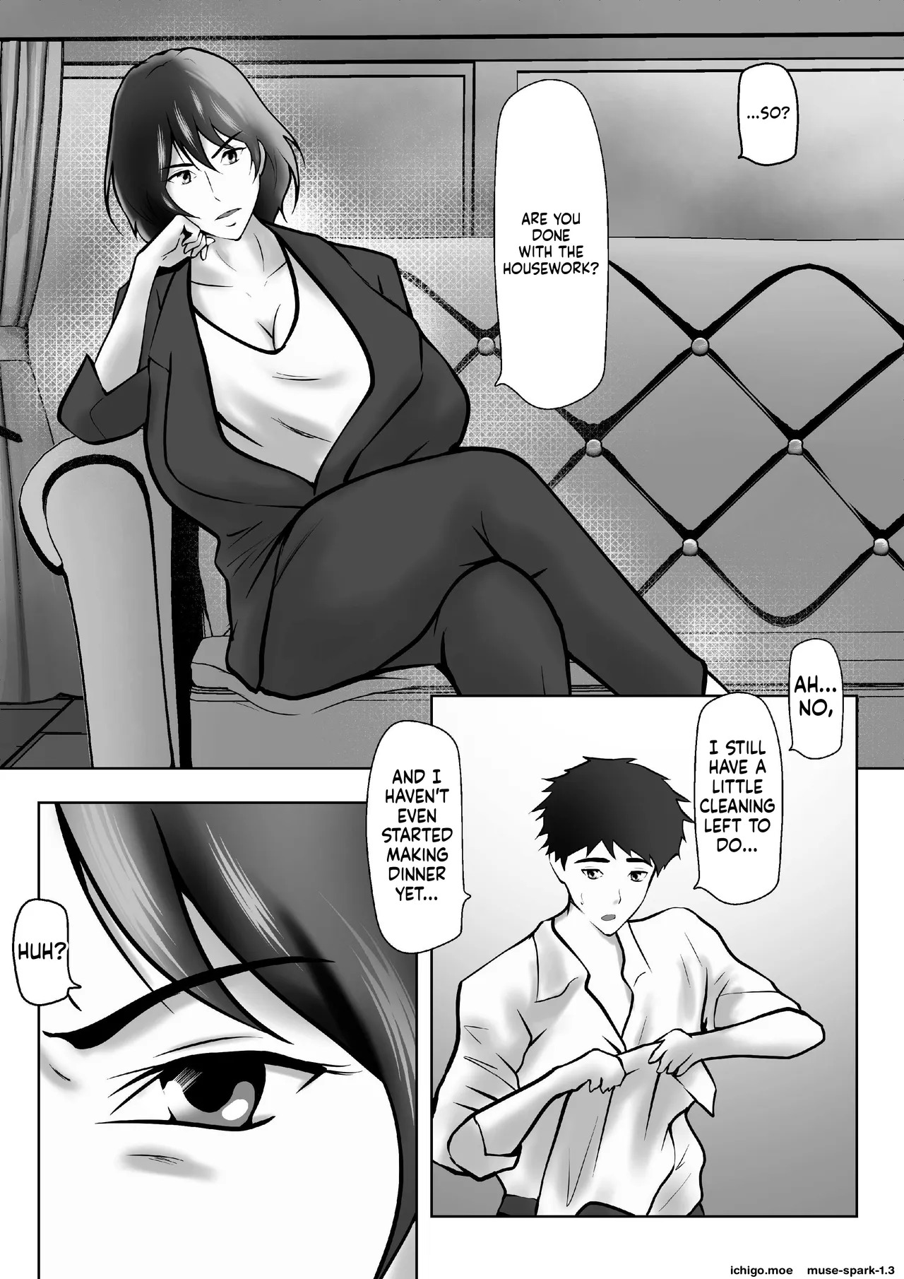 Tachiba Gyakuten Pawahara o Suru Gibo no Onani- ga Toreta Node Shitagawaseru page 2 full