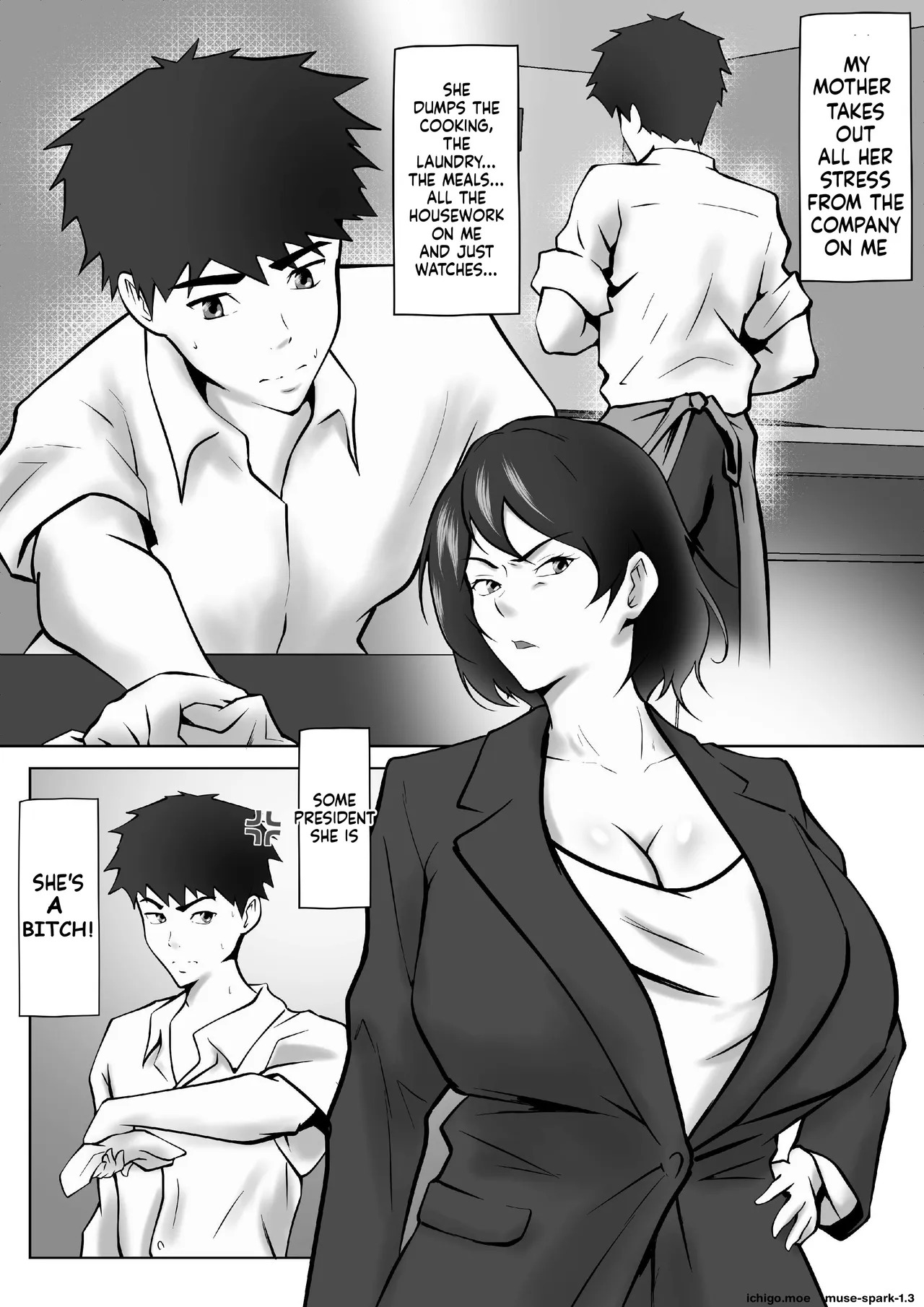 Tachiba Gyakuten Pawahara o Suru Gibo no Onani- ga Toreta Node Shitagawaseru page 6 full