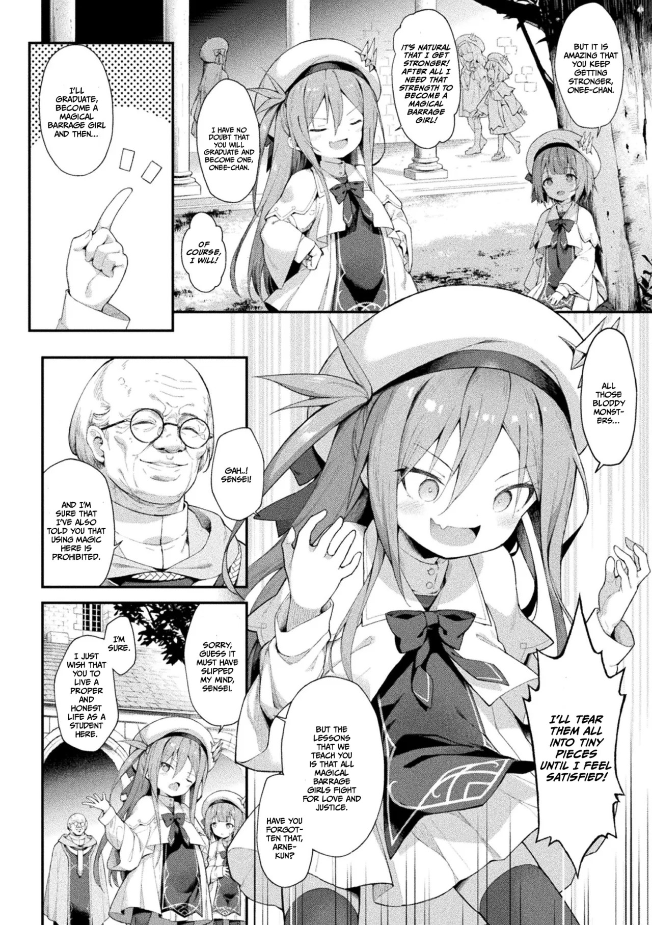 Mahou Shoujo Siesta Ch. 1 | Magical Barrage Girl Siesta Ch. 1 page 2 full