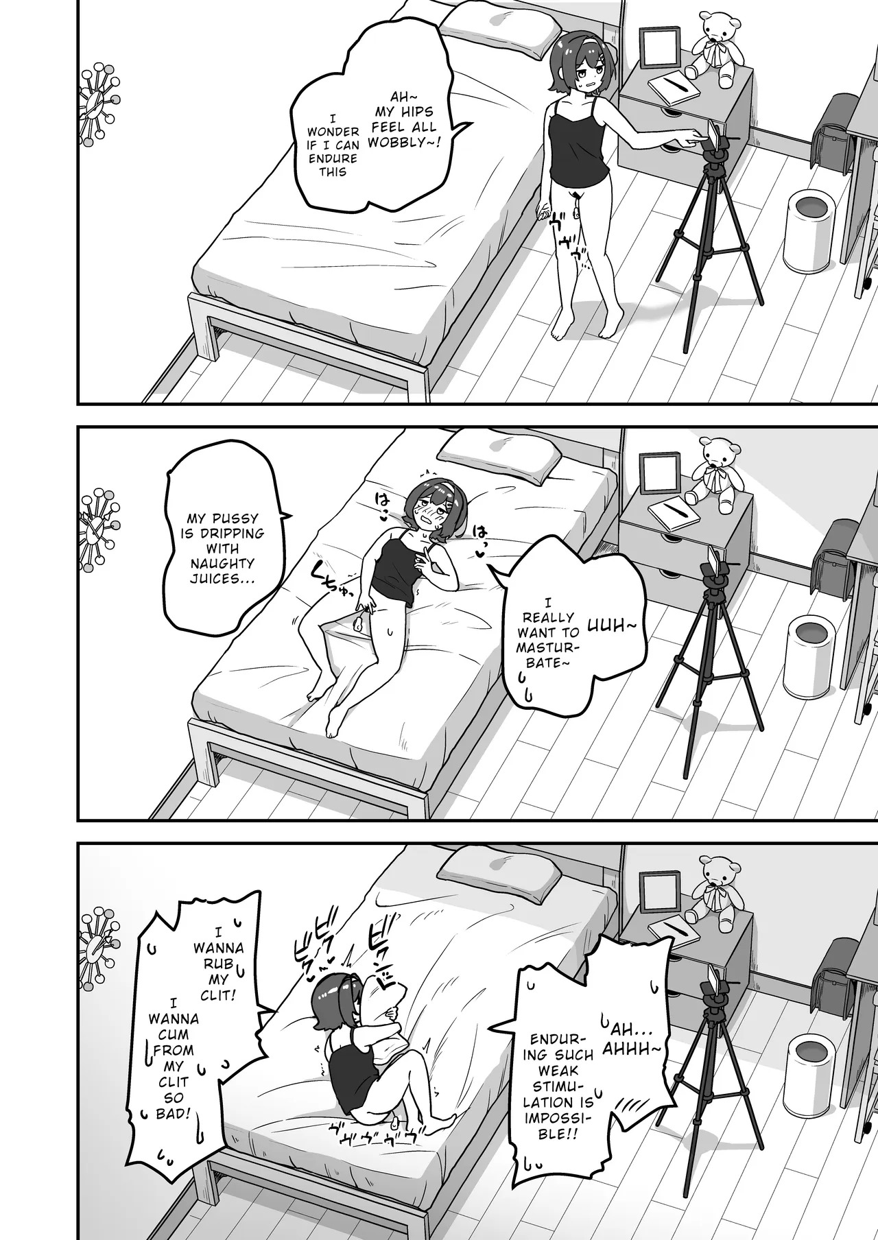 Muchi na Lolikko ga Onanie ni Dohamari Shichau Hanashi 2 -Mohaya Muchi de wa Nai Hen- page 8 full