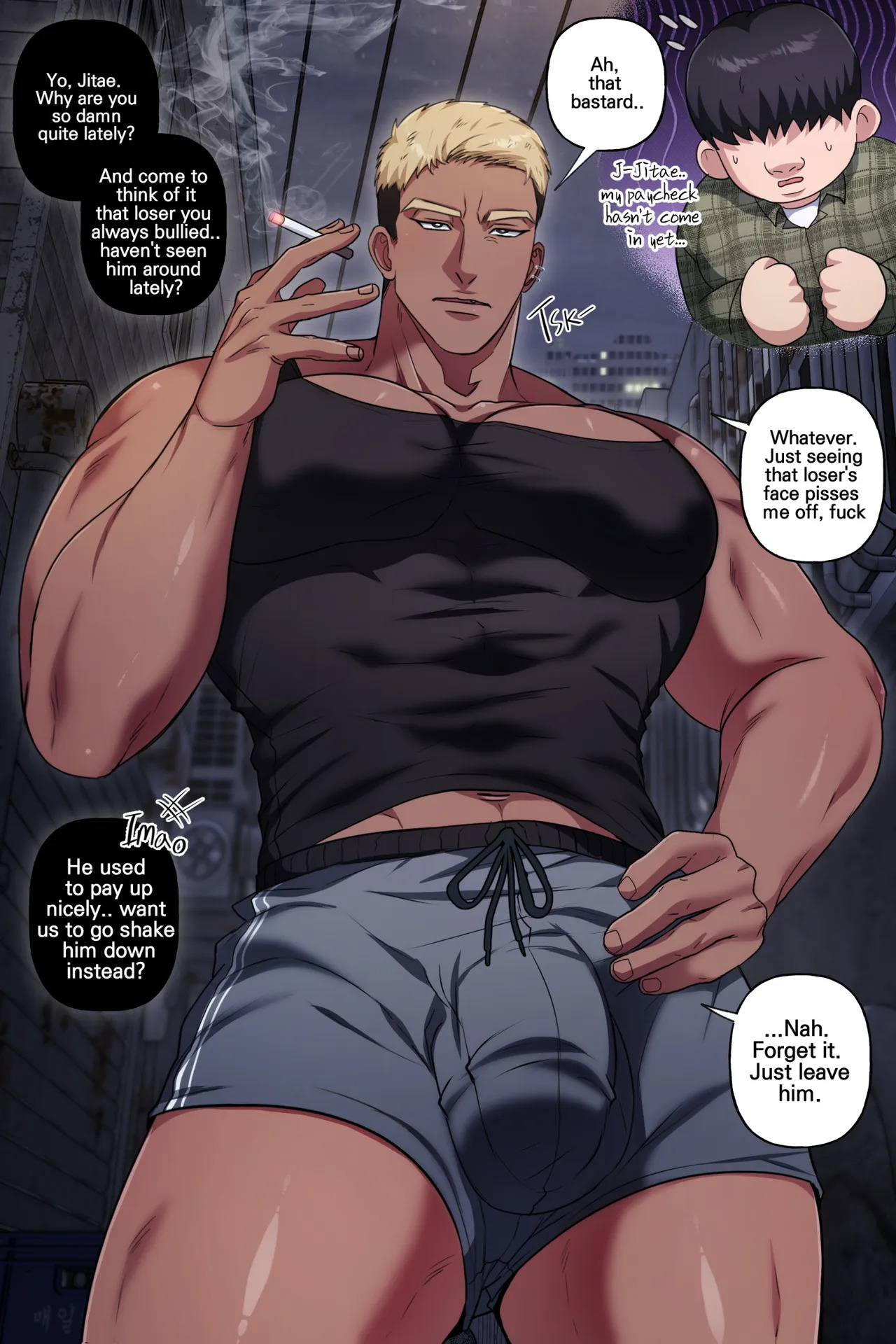 Hunk Of the Month: Blonde Tanned Hypnosis Mind Break Pt2 page 5 full