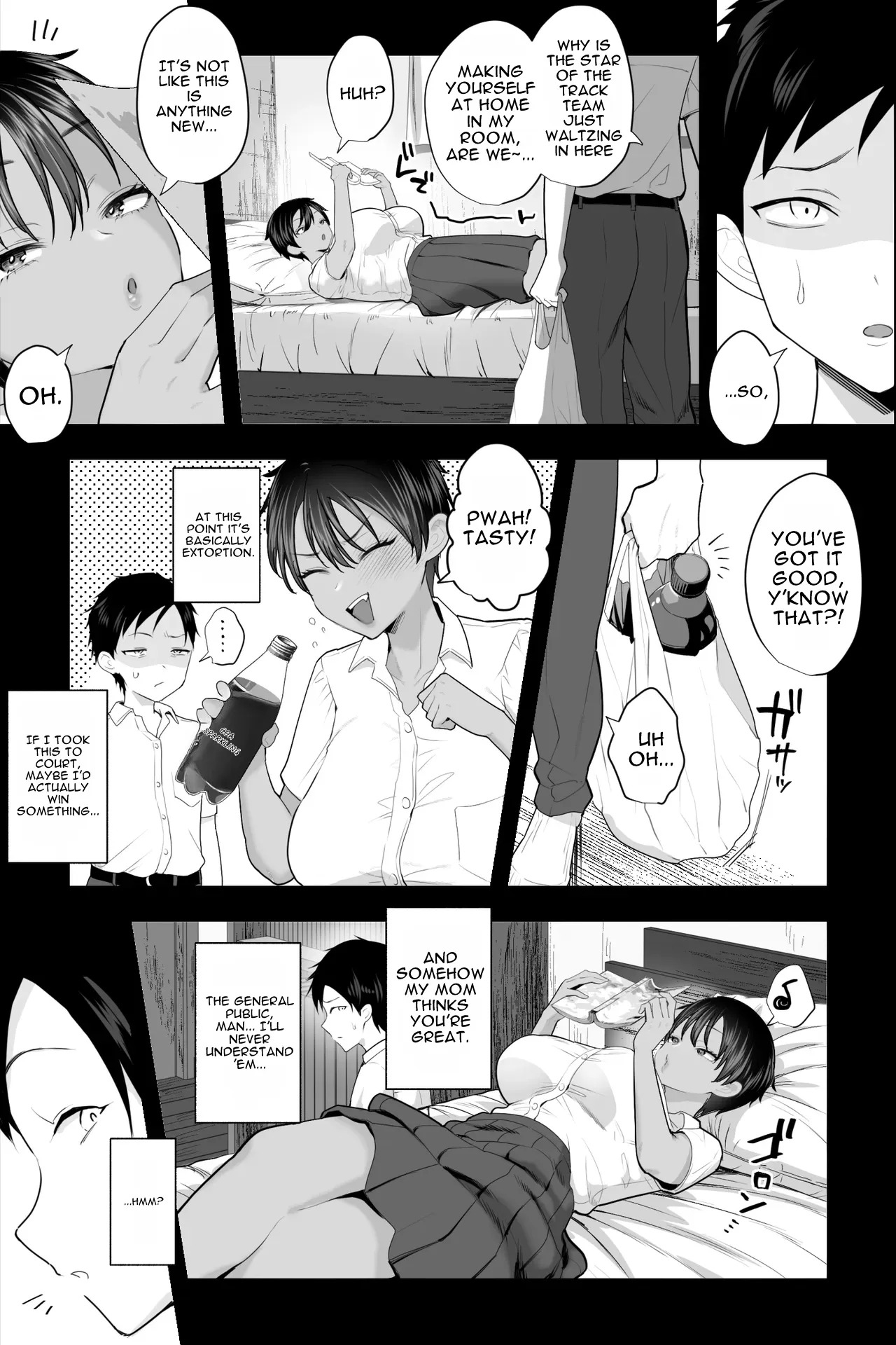 Gasatsu de Boyish na Osananajimi ni Wakarasareru Ore | My Rough, Boyish Childhood Friend Makes Me Understand page 4 full