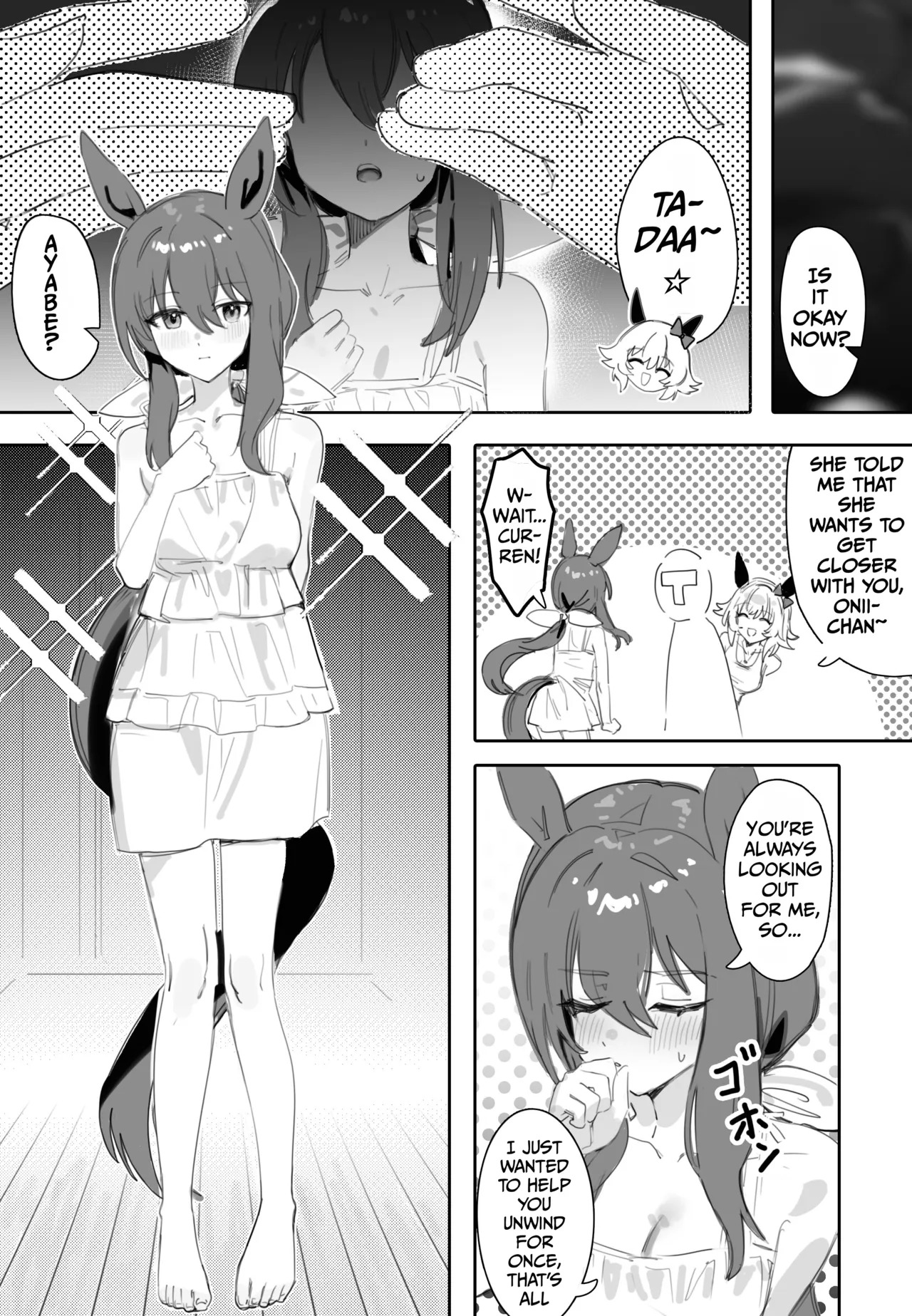 Trainer-san, Onii-chan, Won't You Join Us In The Bath? page 2 full