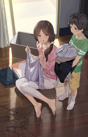 人妻和小孩 自用 里站转 cover