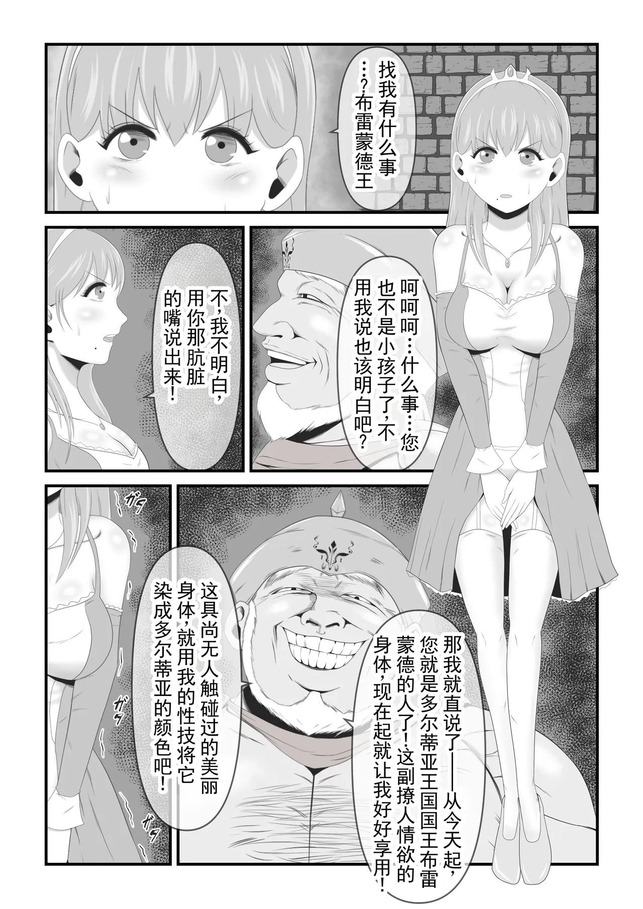 战败国的神圣王女变成卵，堕落为淫魔丨Haisenkoku no Sei naru Oujo wa Tamago to Nari Inma ni Ochiru page 5 full