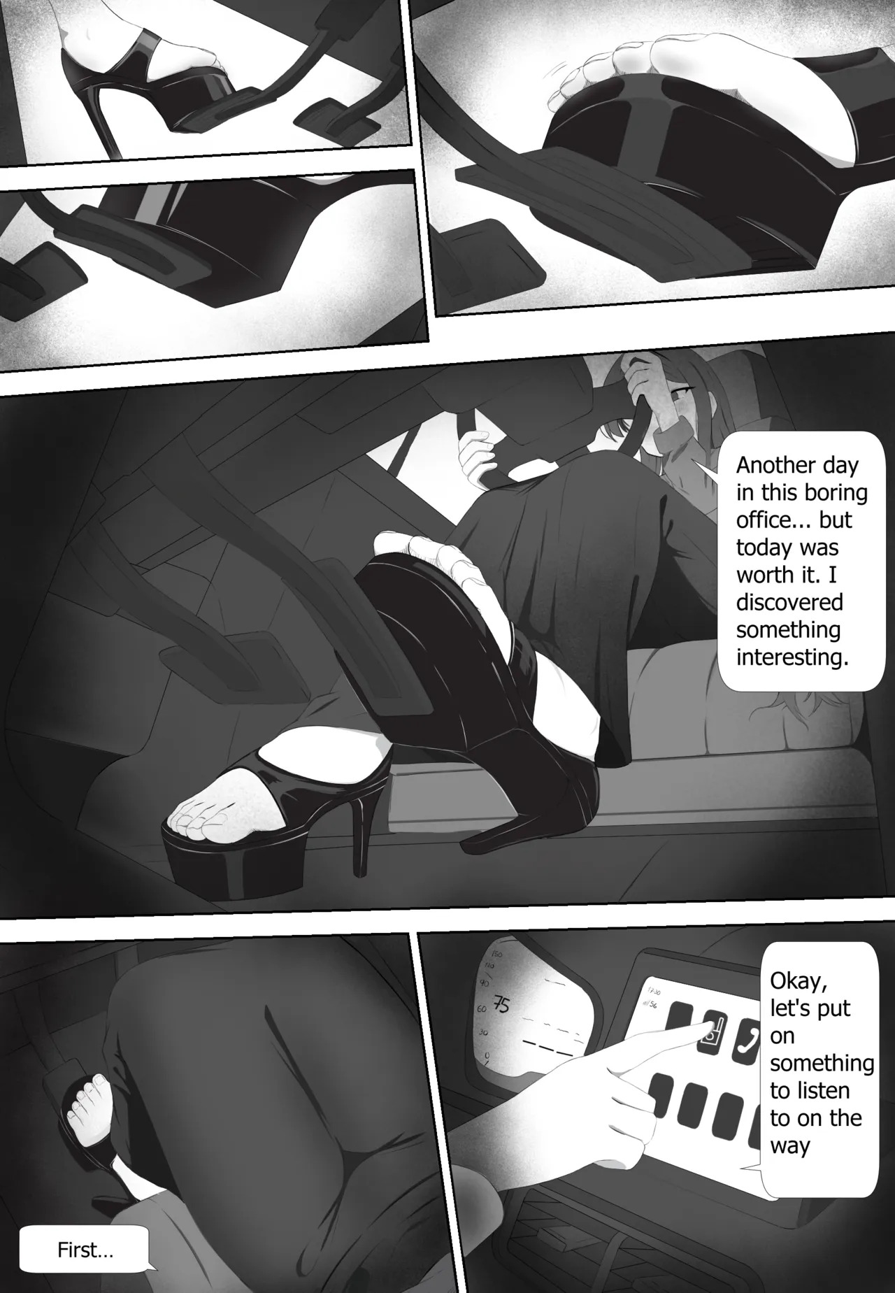 A Young Boss with a Foot Fetish page 6 full