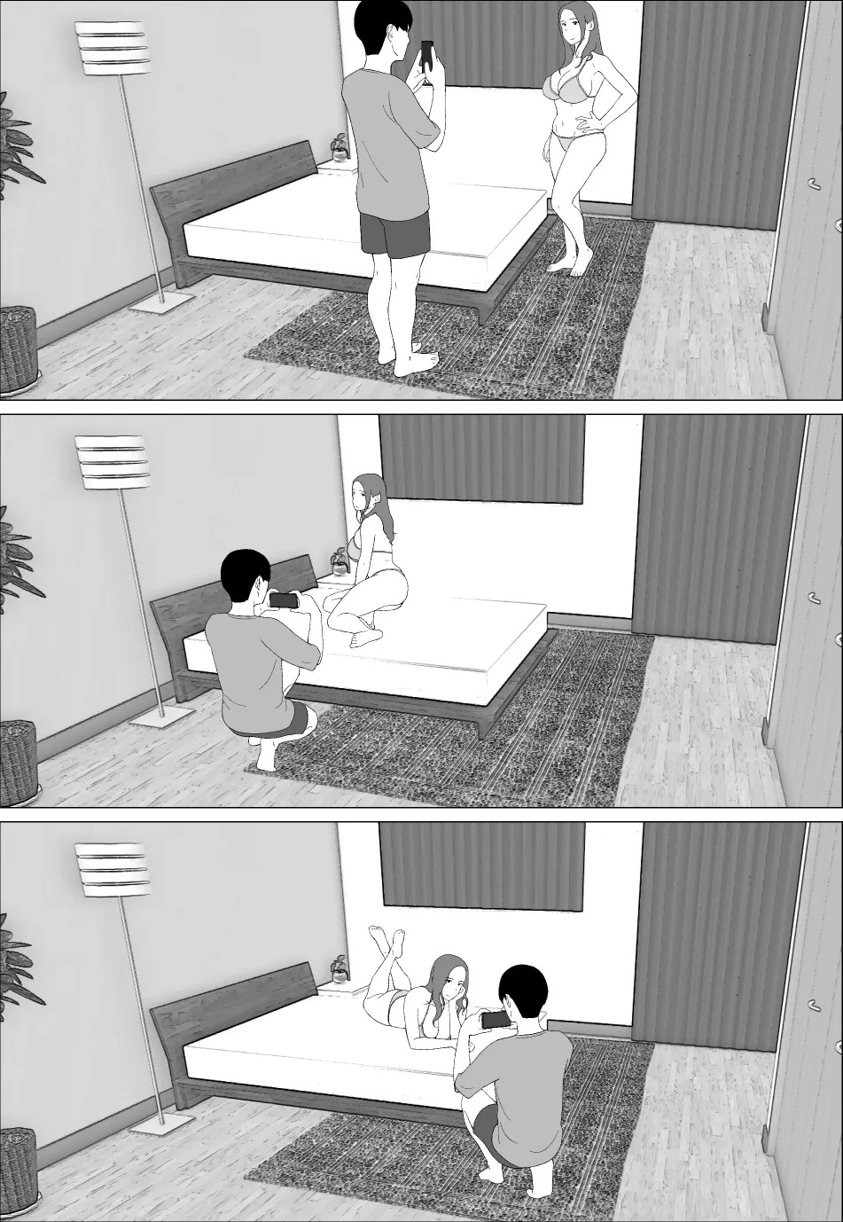 Former Gravure Idol Mom Wants to Have Sex with Her Son page 8 full