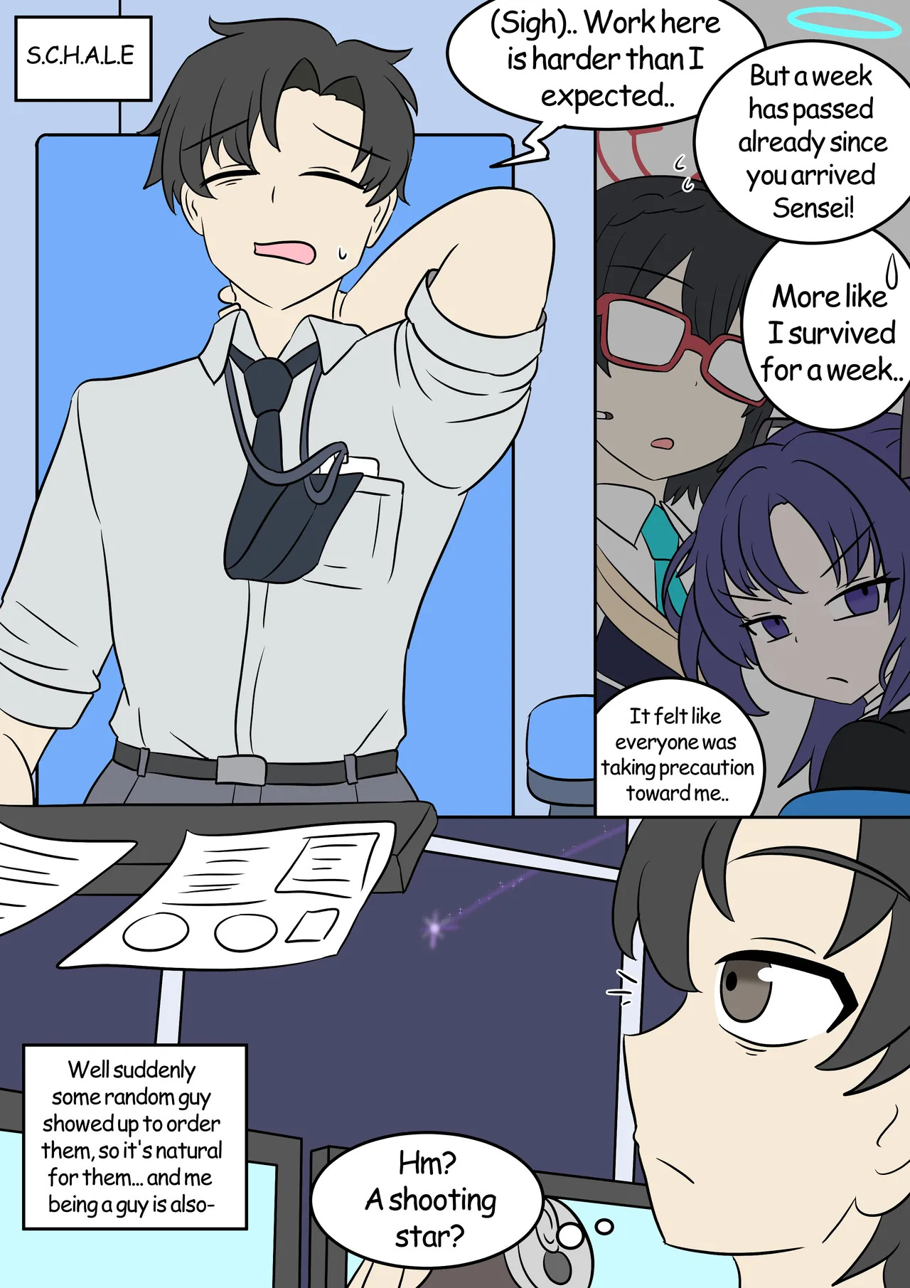 Sensei's wish page 1 full