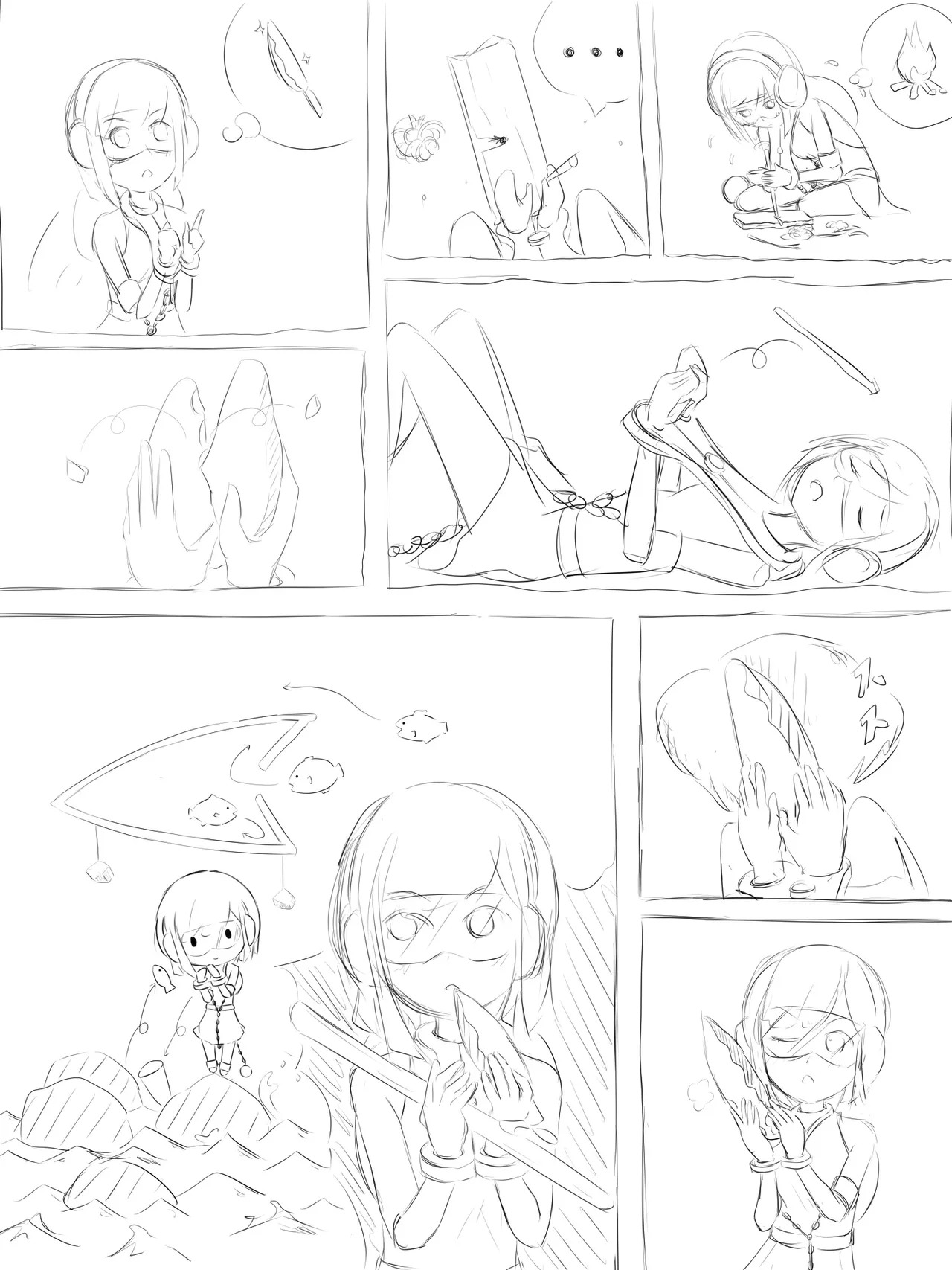 拘束とサバイバル page 9 full