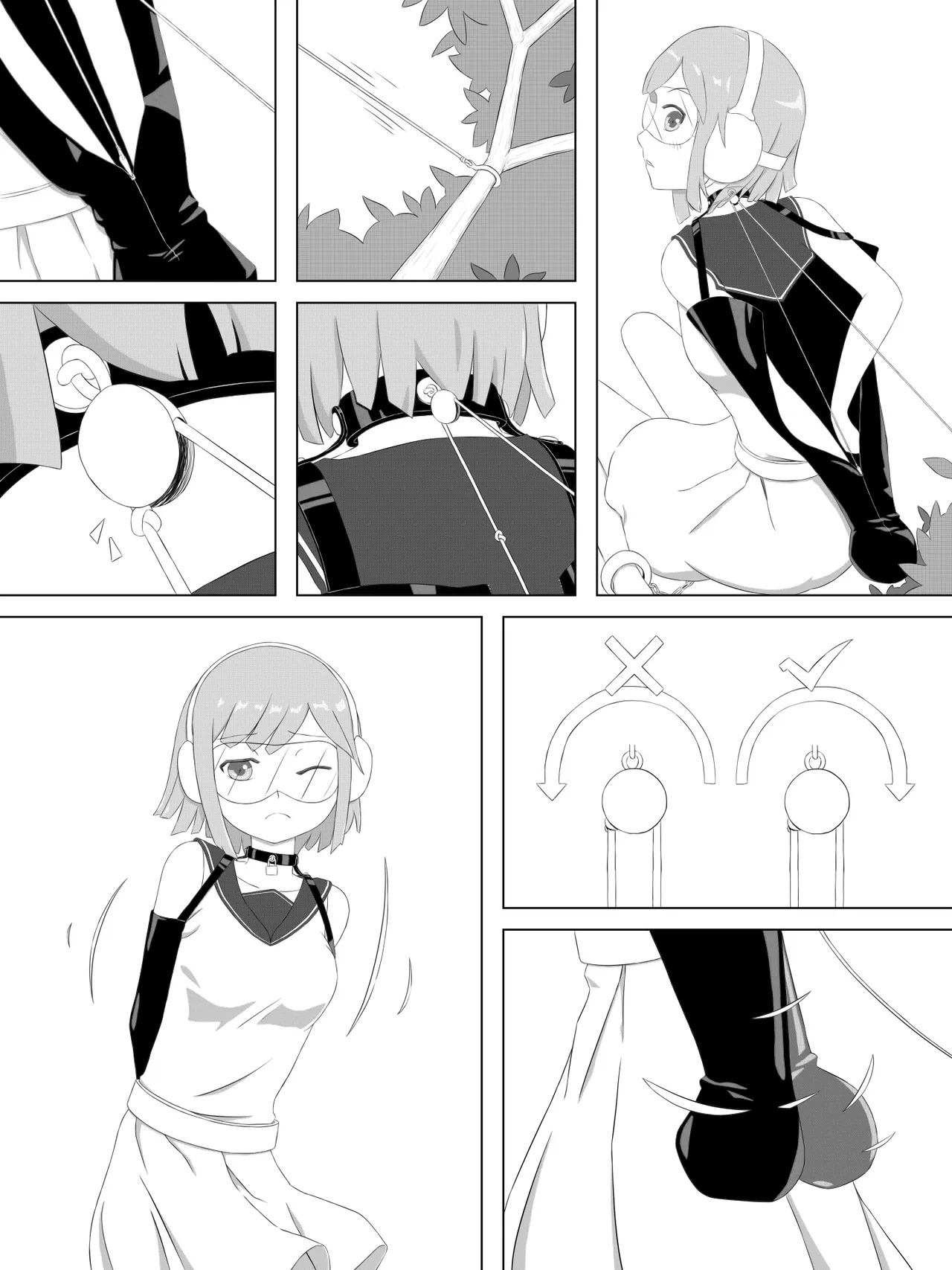 拘束とサバイバル II page 8 full