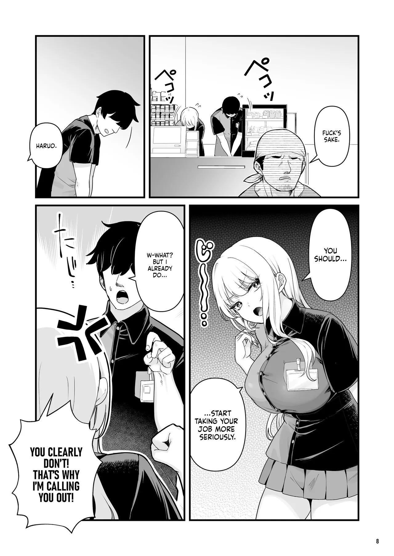 Kareshi Mochi Kyonyuu Beit Gal to Mechakucha Sex shita Hanashi 2 | I Had Wild Sex with a Taken Busty Gyaru Part-Timer! 2 page 10 full