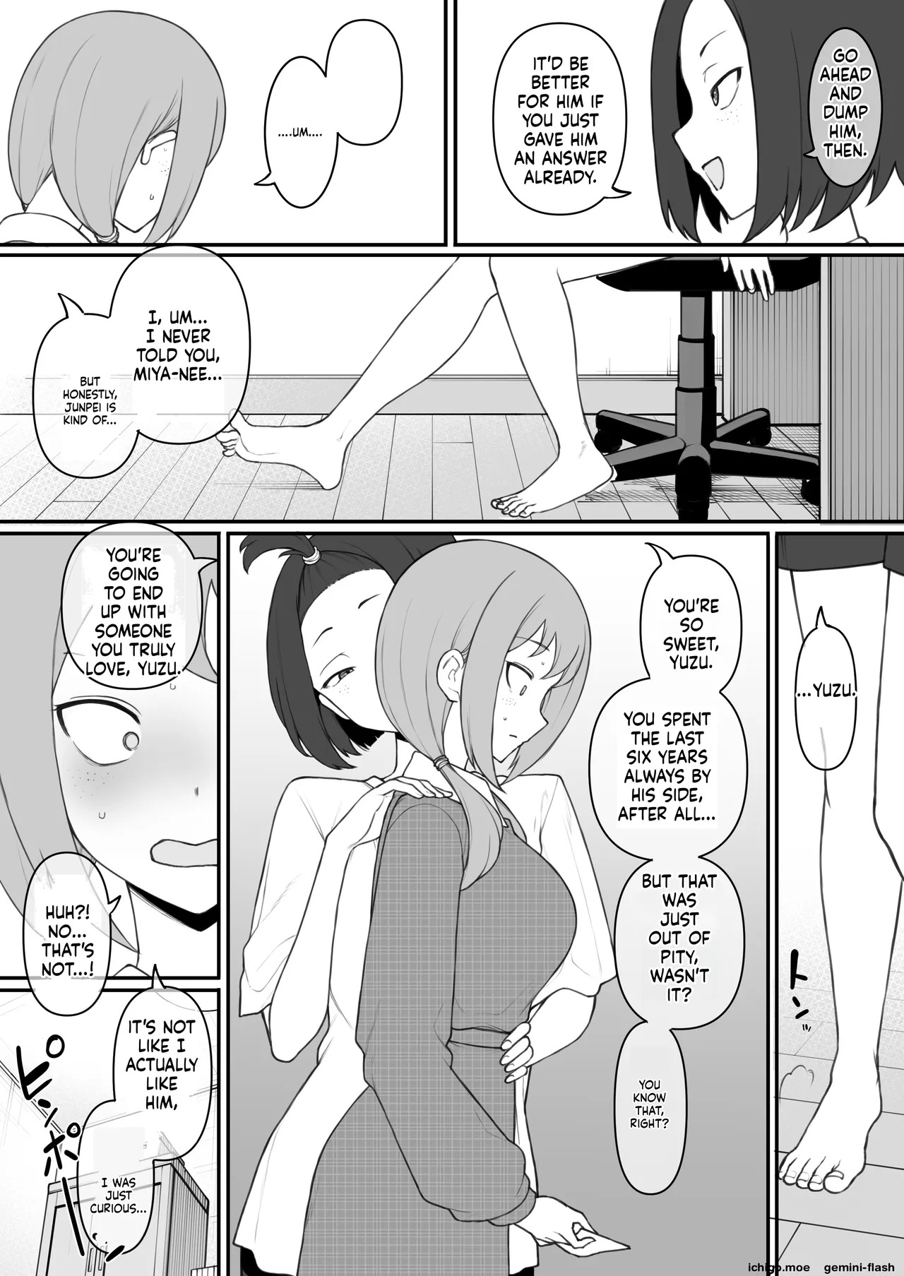 Boyish Sisters Fall in Love with Dick Part 3 page 4 full