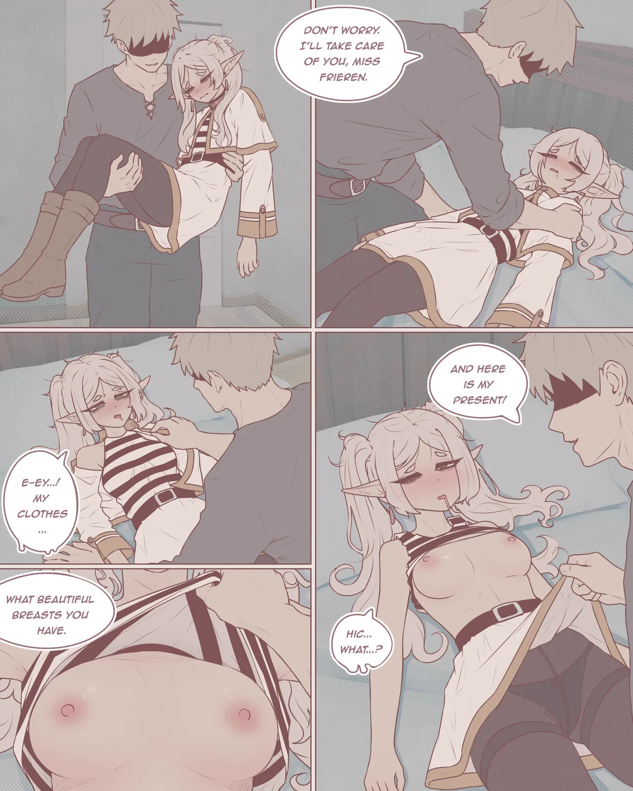 Frieren Got Drunk page 3 full