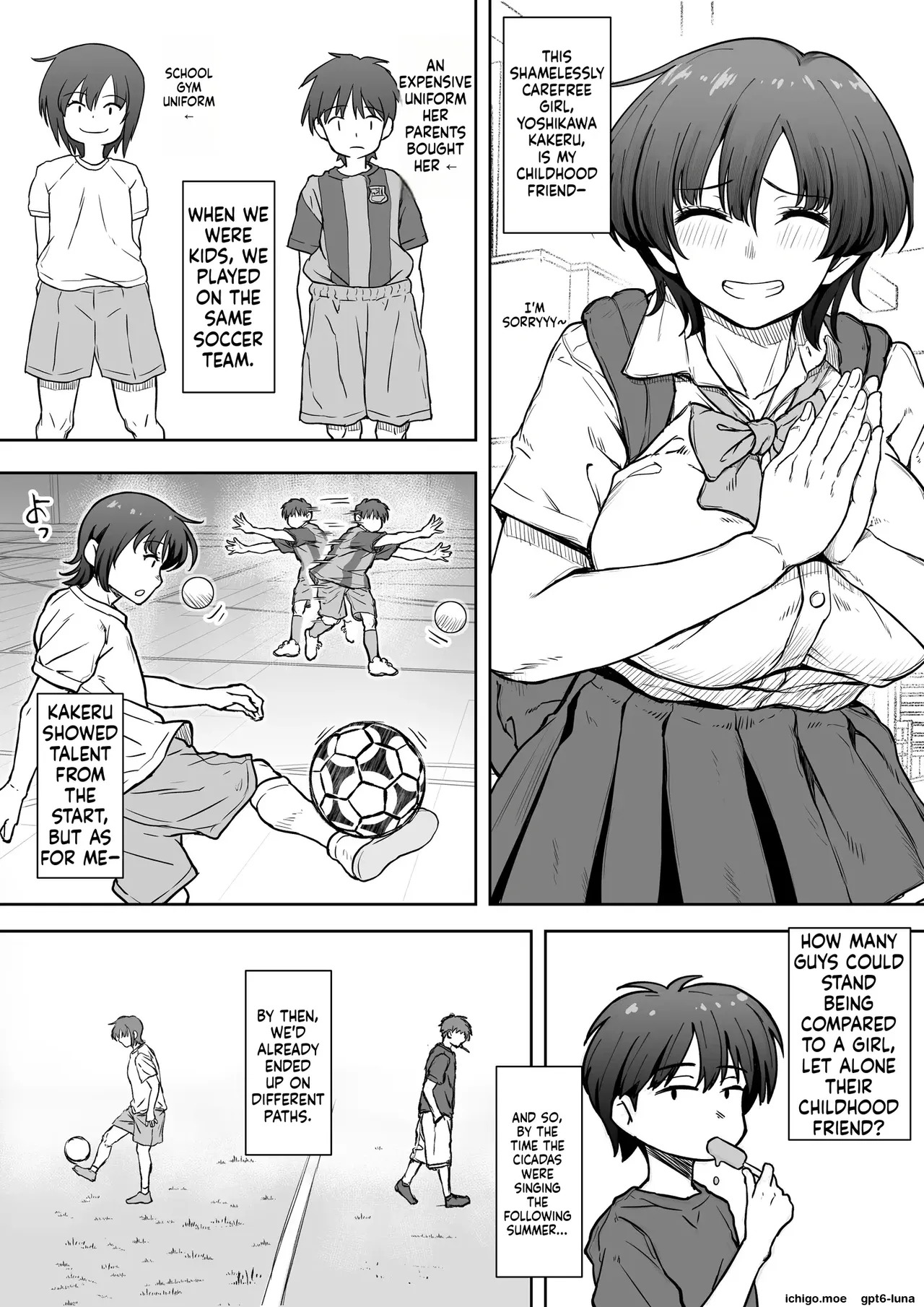 That girl ran off into the distance -1. page 6 full