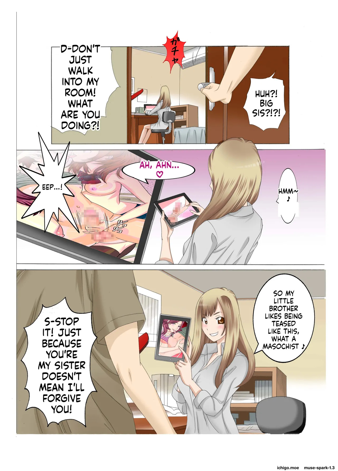 Hatsujou Kazoku x Oneechan ga Onanie Tetsudatte Ageru page 9 full