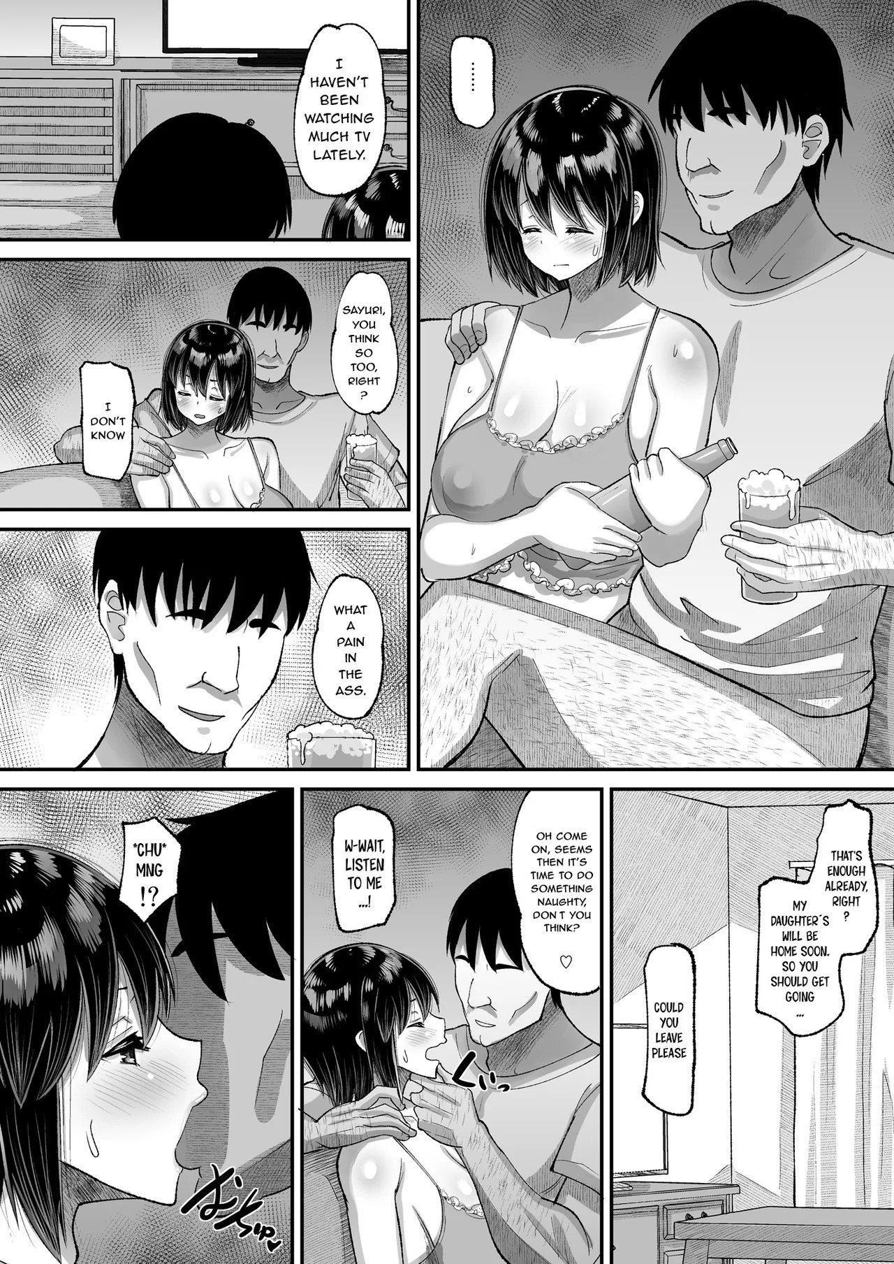 AMP  Kichiku Kyoushi ni Otosareta Boku no Seito Kaichou 3 Jijo Eri. page 8 full