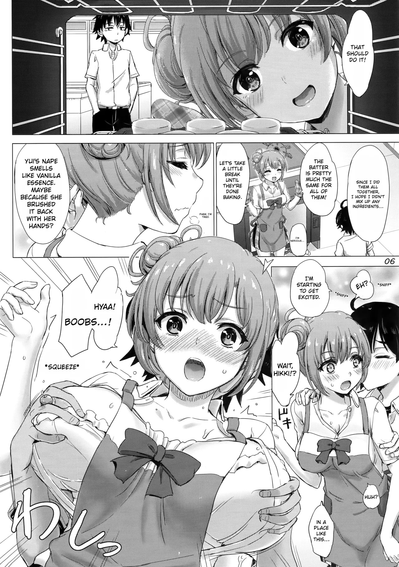 Rough sex with Yui wearing an apron. page 5 full