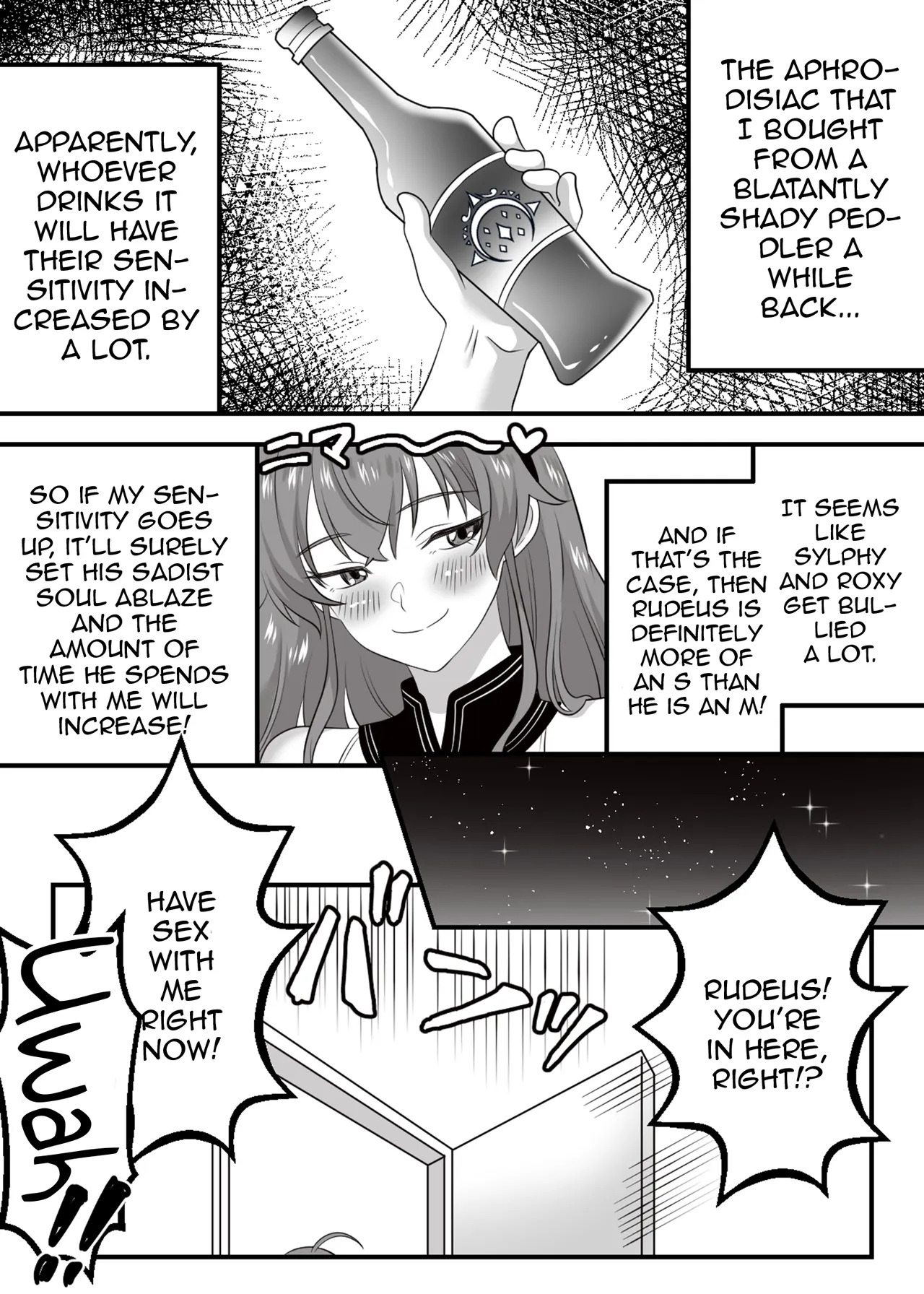 Zecchou Tensei Isekai Ittara Eris to Biyaku de Kando 500-bai no Chikubi Iki / Climax Reincarnation - After I Reincarnated In Another World I Gave Eris An Aphrodisiac And Made Her Cum From Her 500x More Sensitive Nipples page 3 full