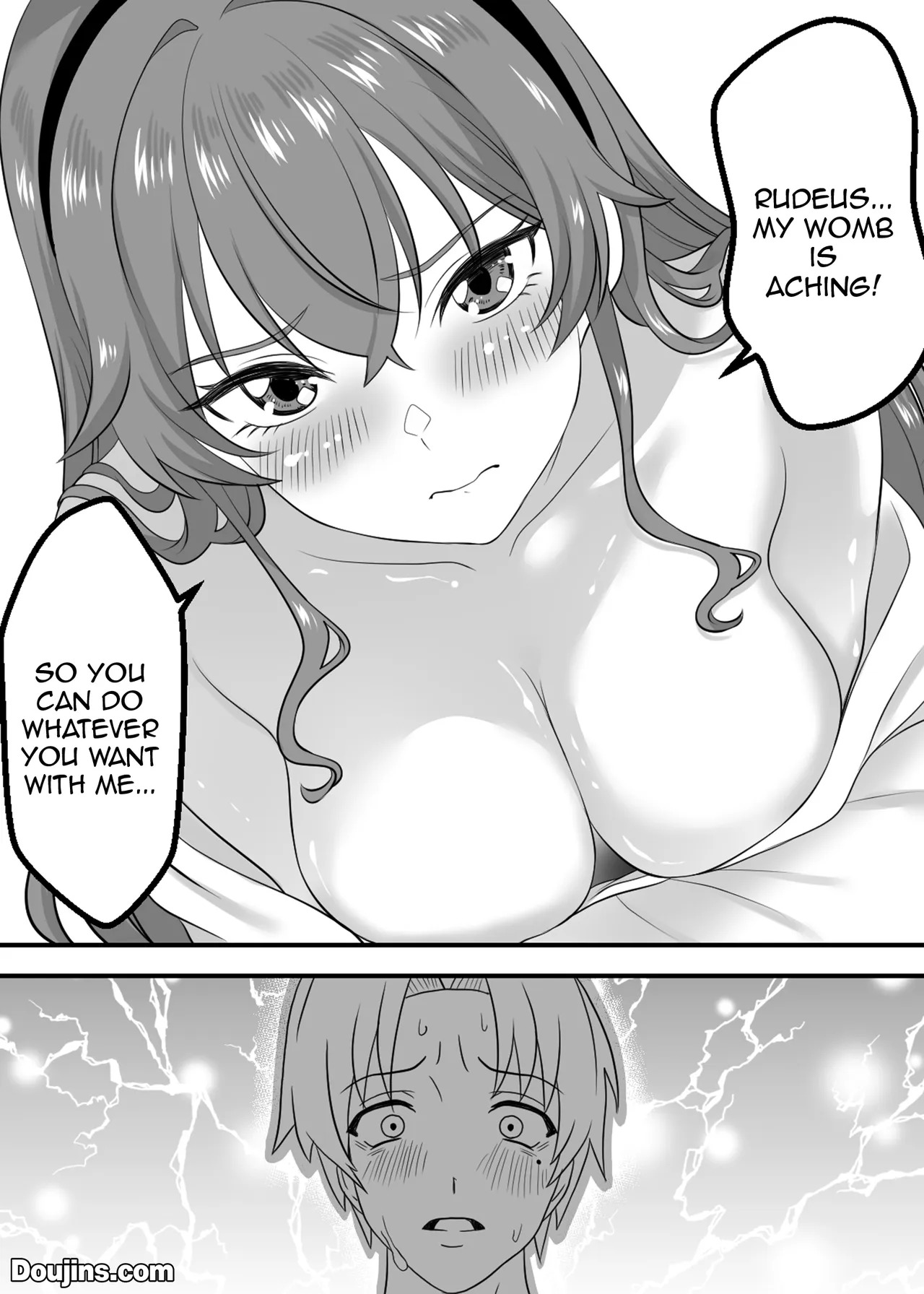 Zecchou Tensei Isekai Ittara Eris to Biyaku de Kando 500-bai no Chikubi Iki / Climax Reincarnation - After I Reincarnated In Another World I Gave Eris An Aphrodisiac And Made Her Cum From Her 500x More Sensitive Nipples page 6 full