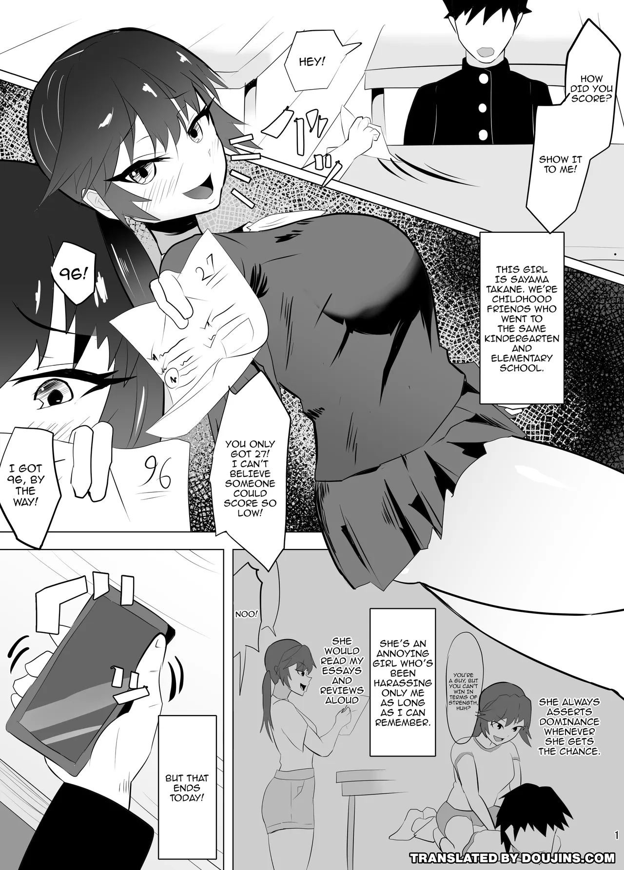 Kouman na Aitsu o Saimin de Iinari ni / I'll Make That Haughty Bitch Submissive With Hypnosis page 2 full