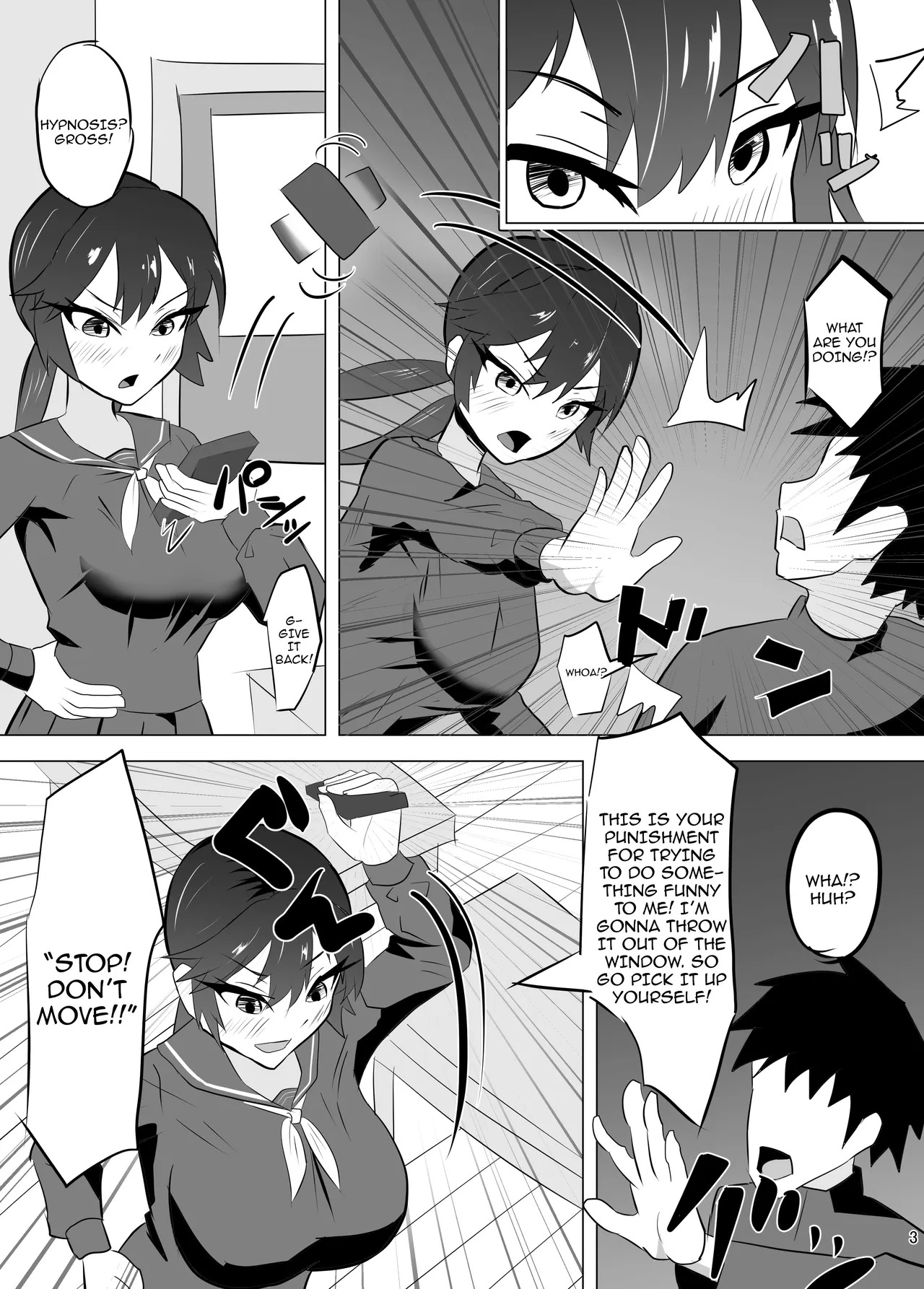 Kouman na Aitsu o Saimin de Iinari ni / I'll Make That Haughty Bitch Submissive With Hypnosis page 4 full