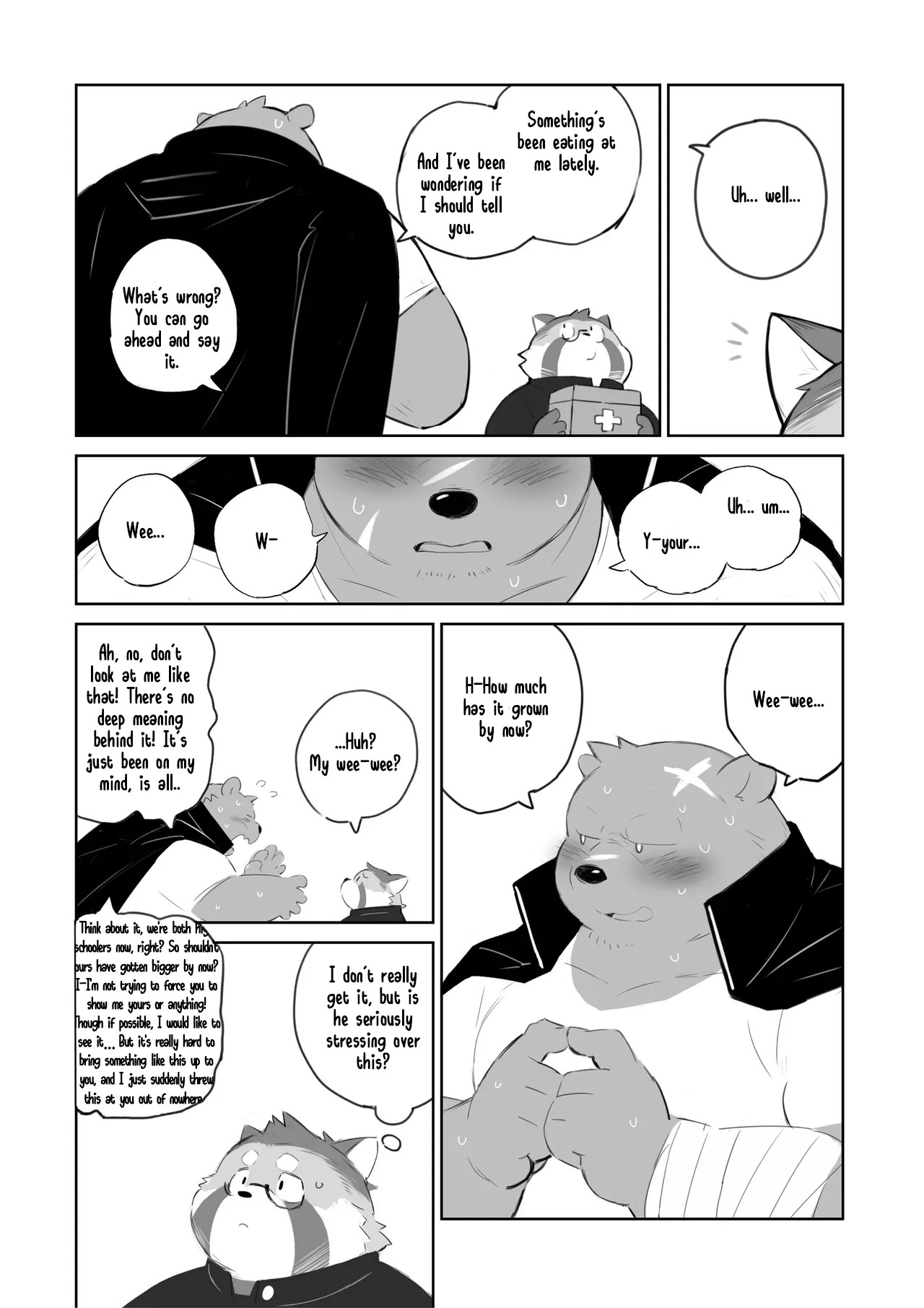 That Time My Scary-Looking Childhood Friend's Wee-Wee Was Extremely Cute page 4 full