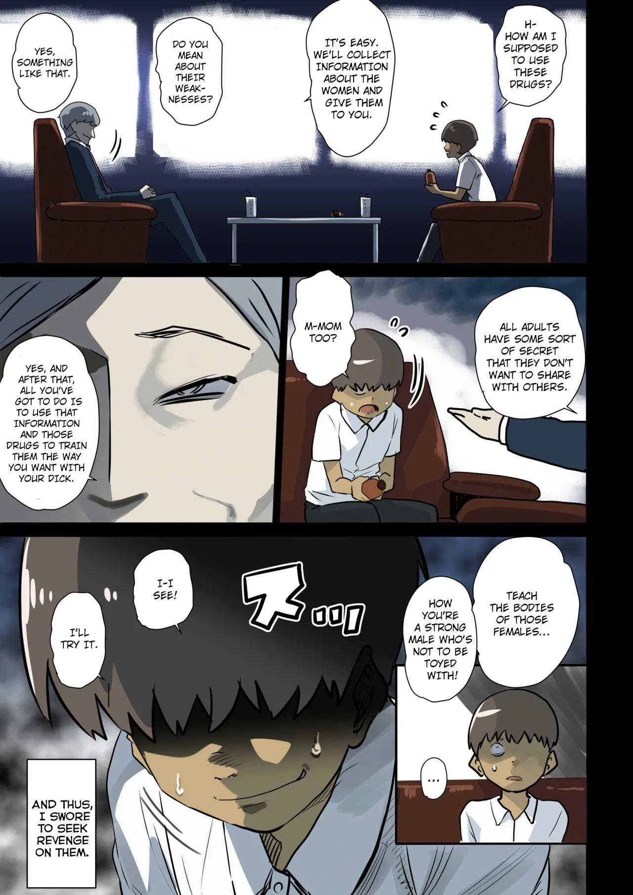 Nekura Shounen no Fukushuu Harem Choukyou Keikaku page 4 full