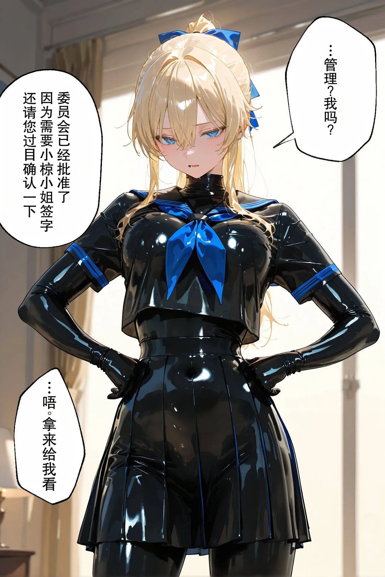 【わからせ週間】月曜日のラバースーツ密閉＆絶頂編｜護謨学院 page 4 full