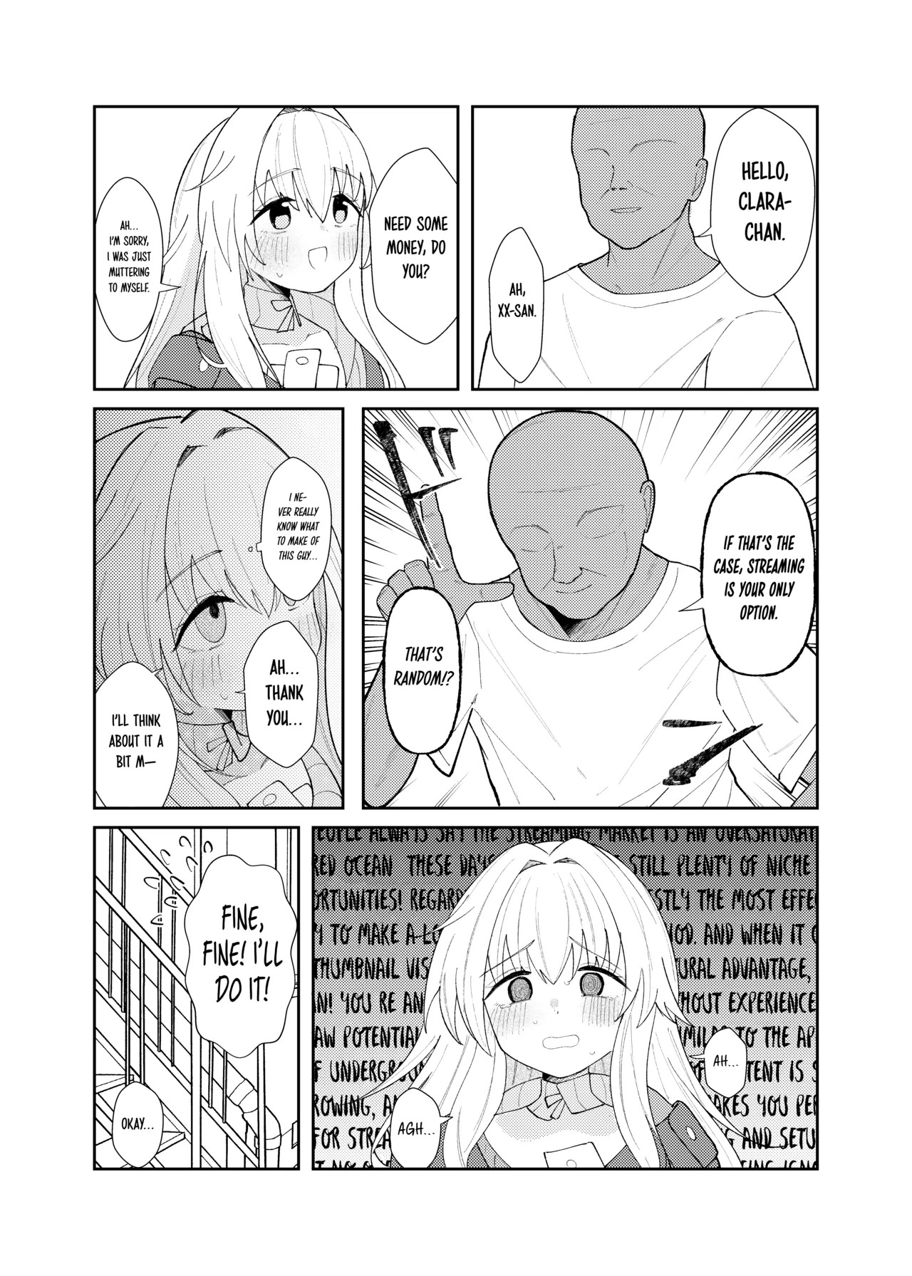 Clara-chan no Kawaisa o Zen Ginga ni Wakaraseru Hon page 3 full