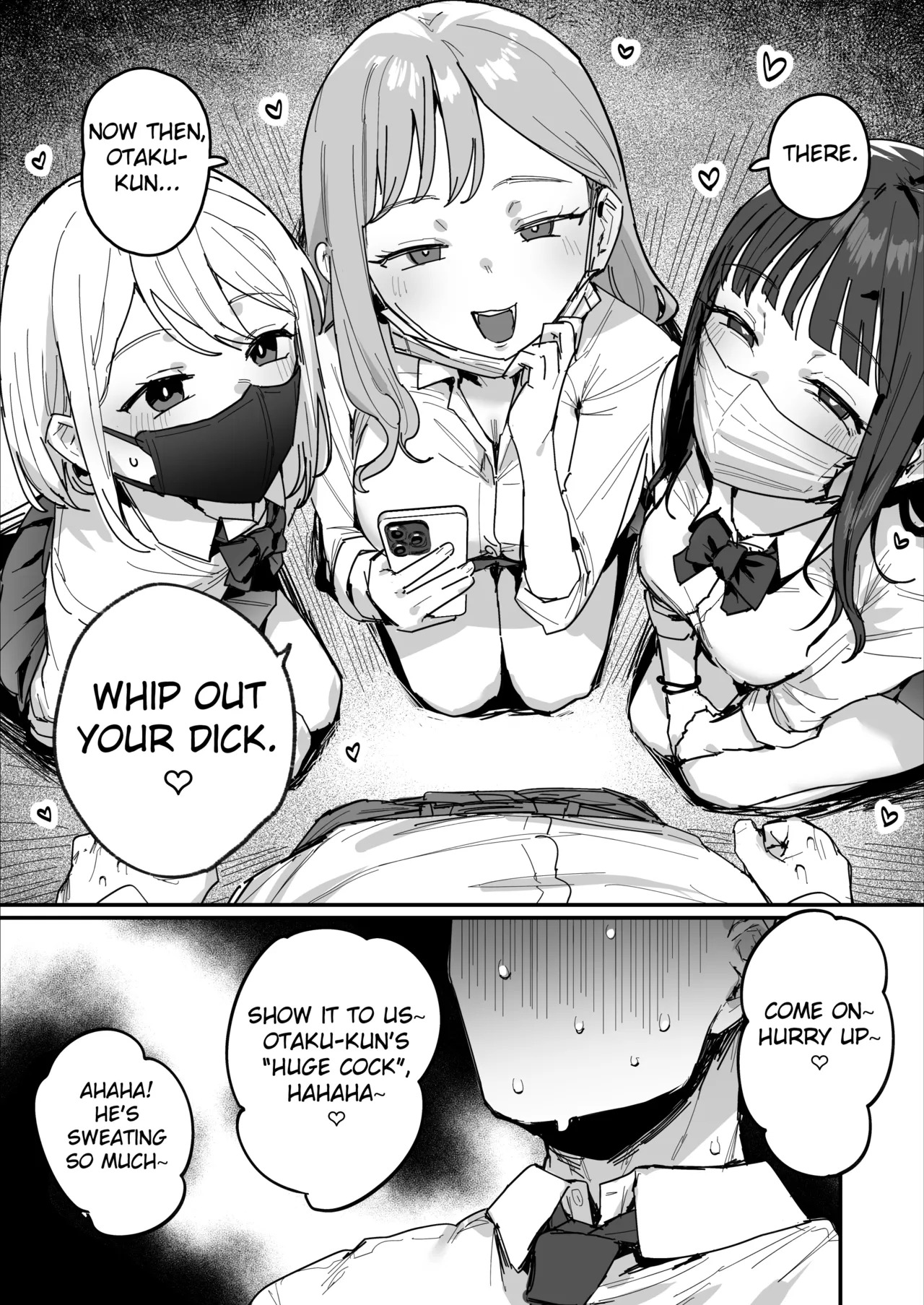 3 Gal ~Choukyokon Otaku-kun no Nakadashi SEX de Meromero ni Sarechau Gal 3-nin-gumi no Hanashi~ page 5 full