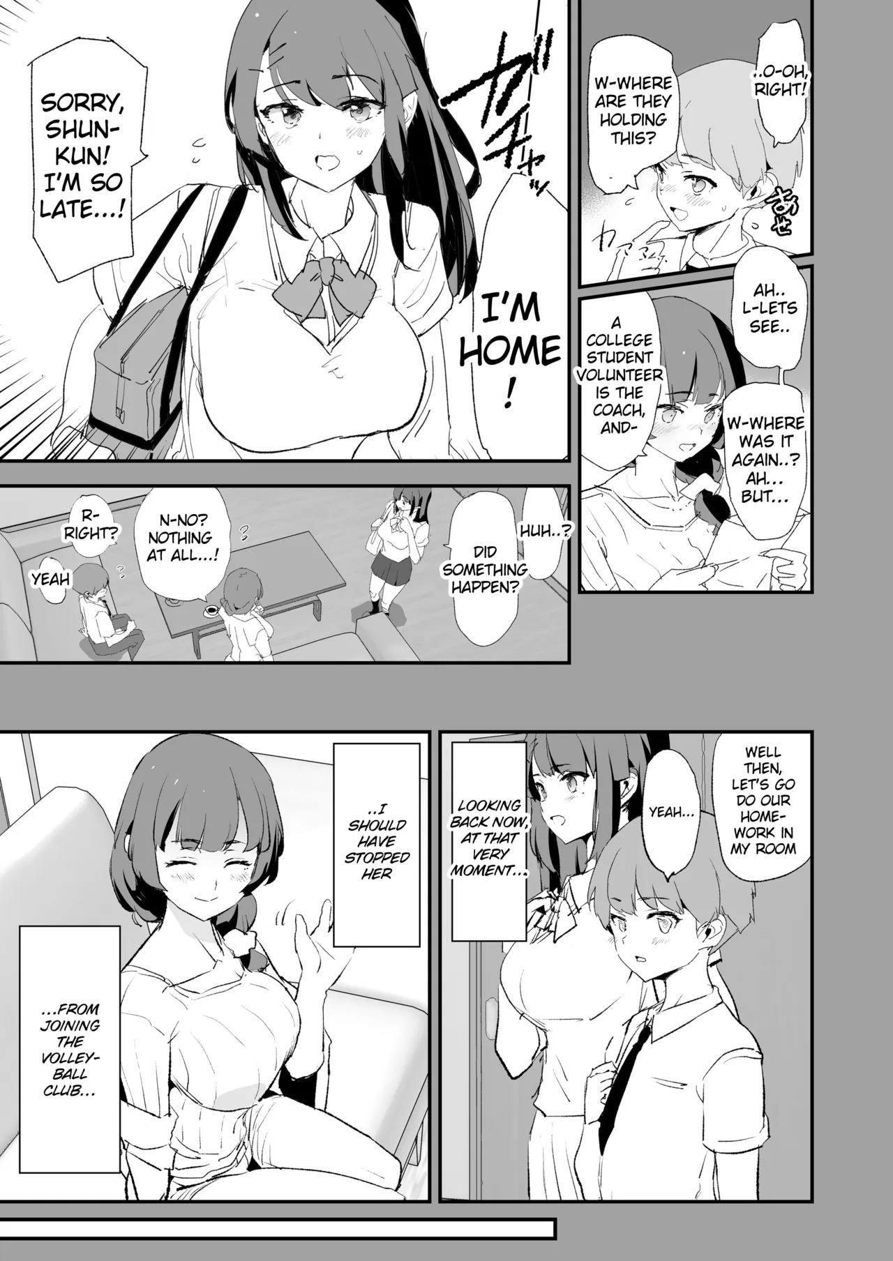 Mama-san Volley de Mama Onaho Kaimakusen to Kesshousen! | Mom Cocksleeve Volleyball Club — The Opening Match & The Finals! + BONUS page 8 full