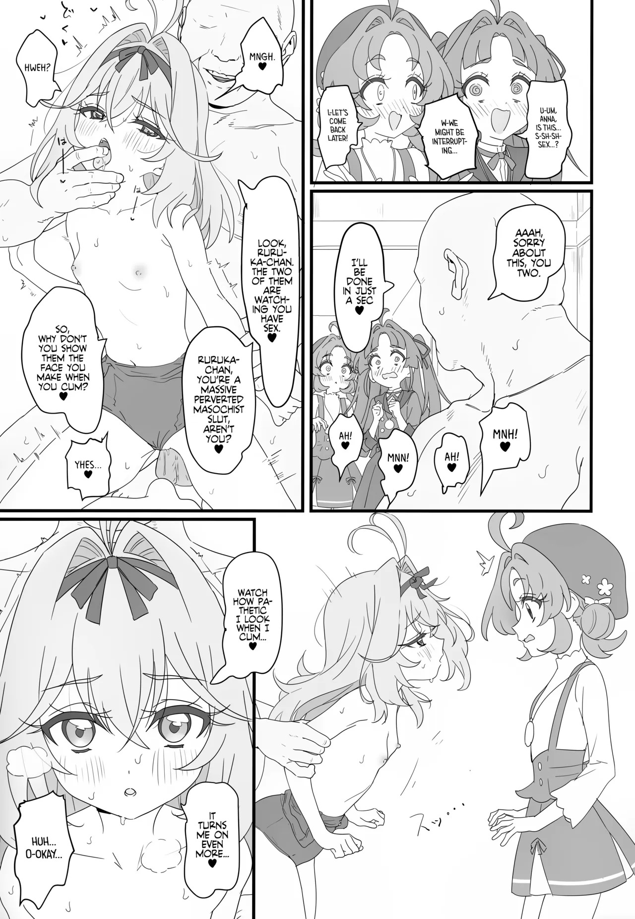 Hanamaru Dai Sakusei | The Great Gold-Star Milking Operation! page 8 full