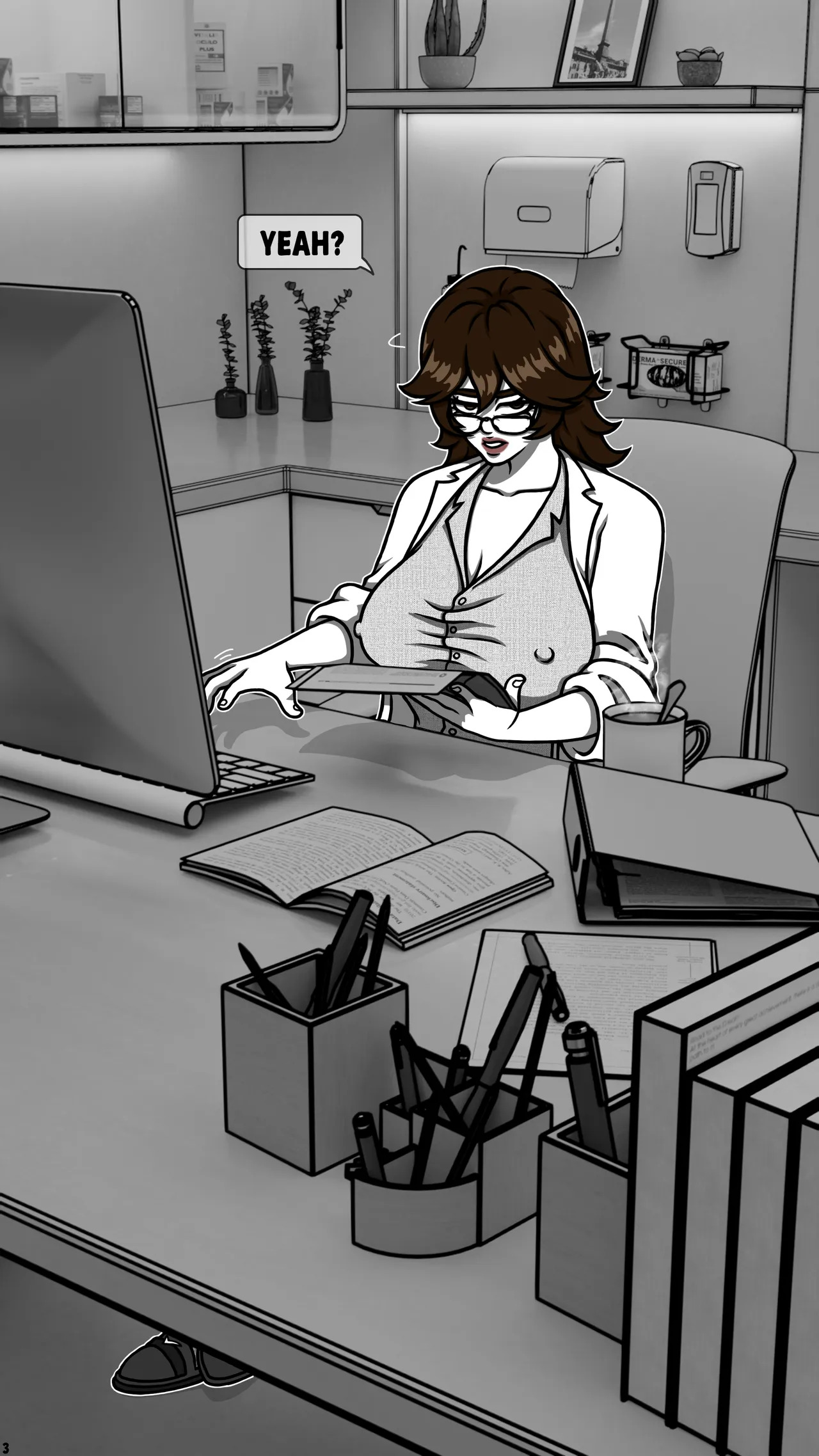 Humbled by a futa doctor pages 1...16 page 4 full