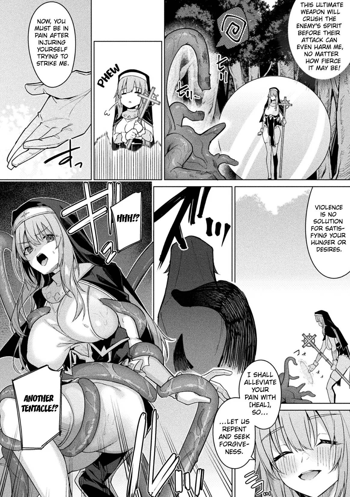 The Tale of Conquering The Nun Who Specializes Entirely in Defense Chapter 1 page 6 full