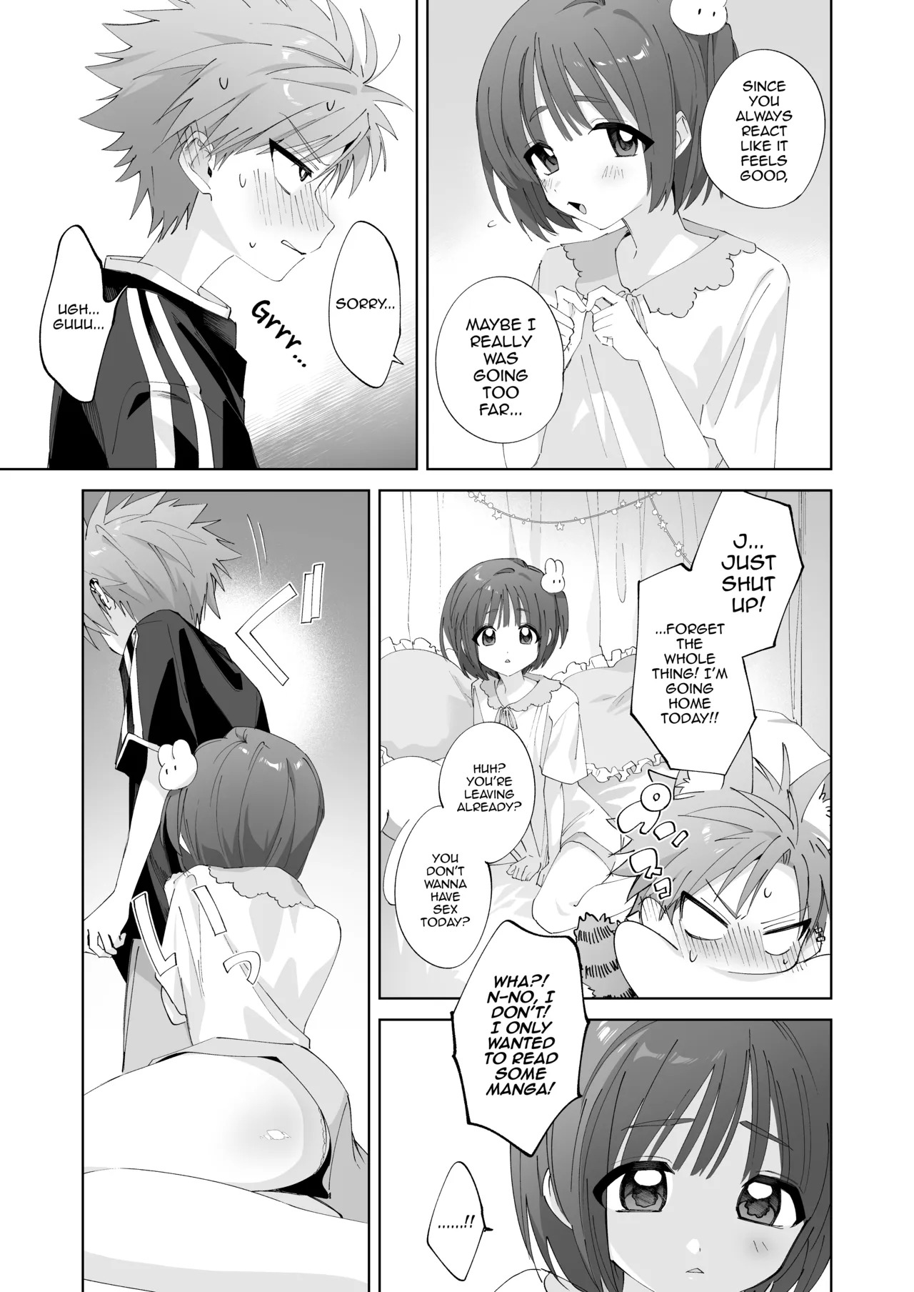 Satsuki-kun Asobo ♥ 2 Jirashi ♥ Chikubi Seme ♥ Jirashi Hen page 10 full