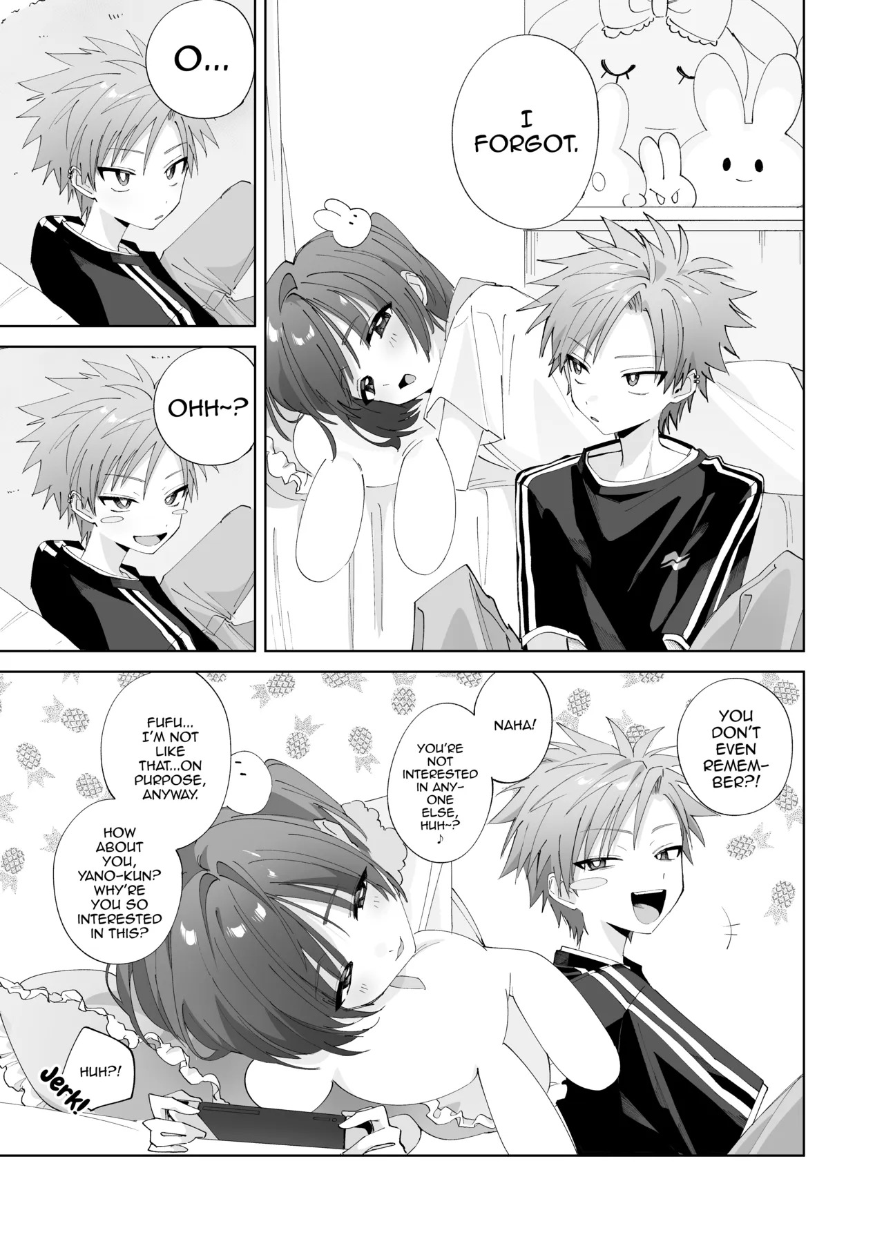 Satsuki-kun Asobo ♥ 2 Jirashi ♥ Chikubi Seme ♥ Jirashi Hen page 6 full