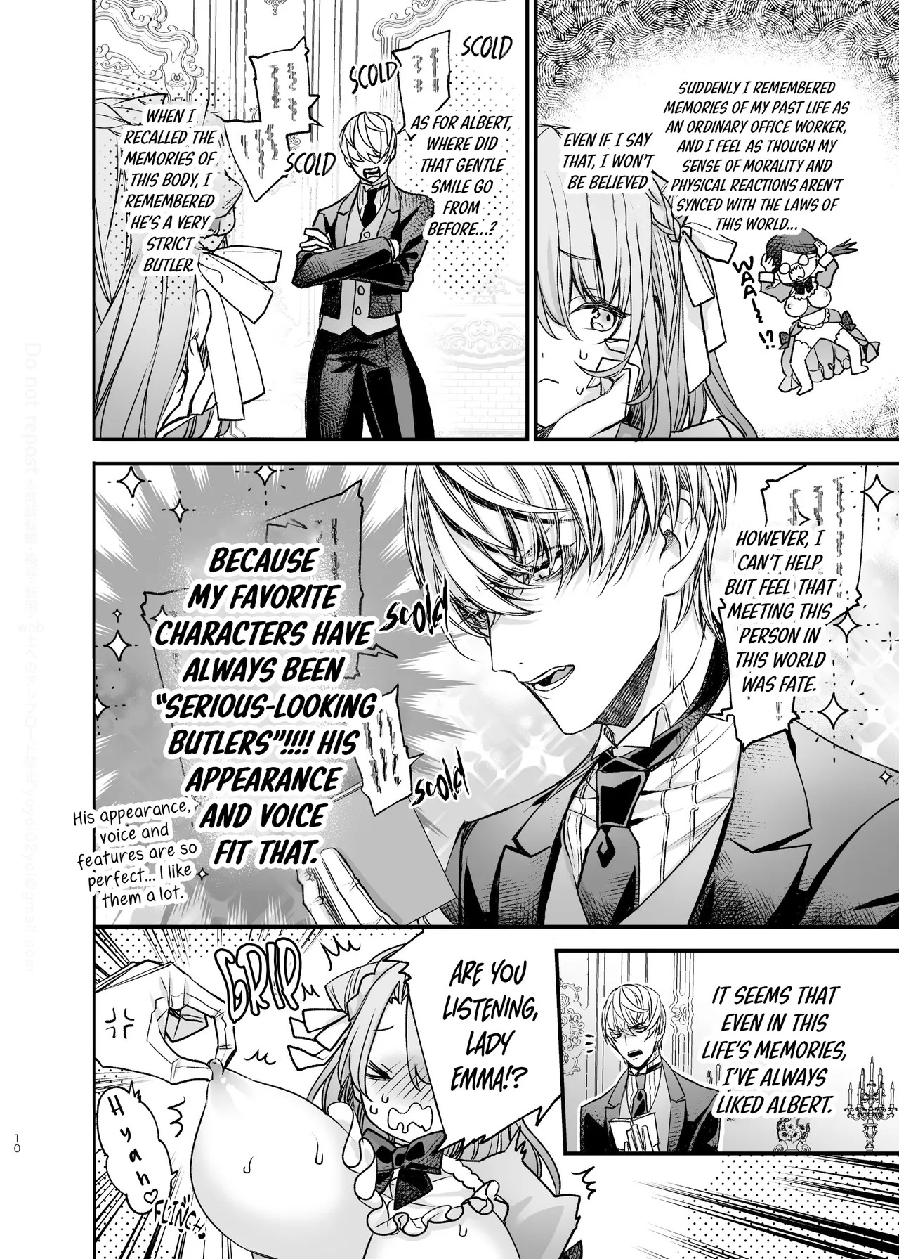 Decaying Morality ~In Love with my Butler in an Exhibitionist Other World~ page 10 full