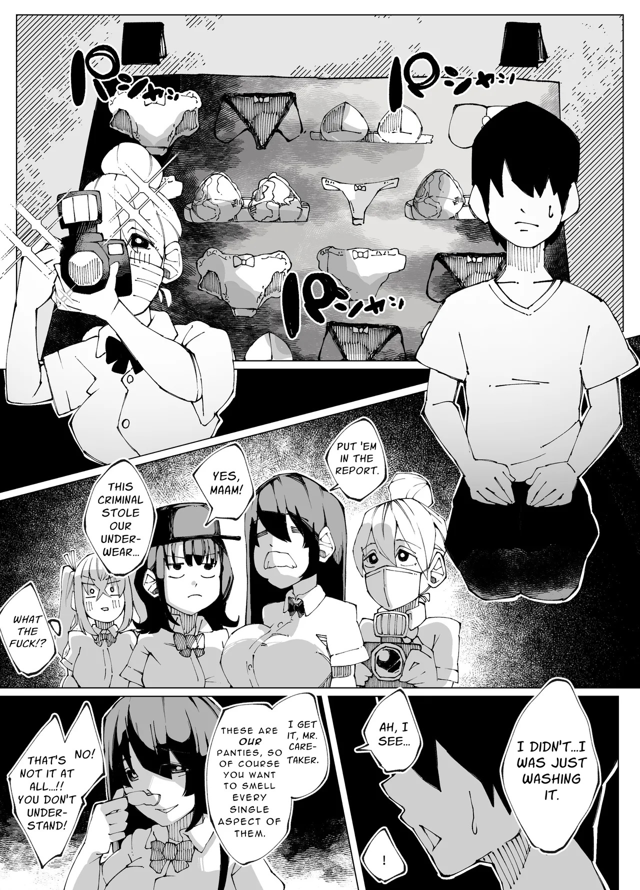 I Became the Caretaker of a Harem Dorm Full of Horny Girls 2 page 5 full