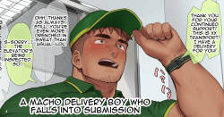 A Macho Delivery Boy Who Falls into Submission