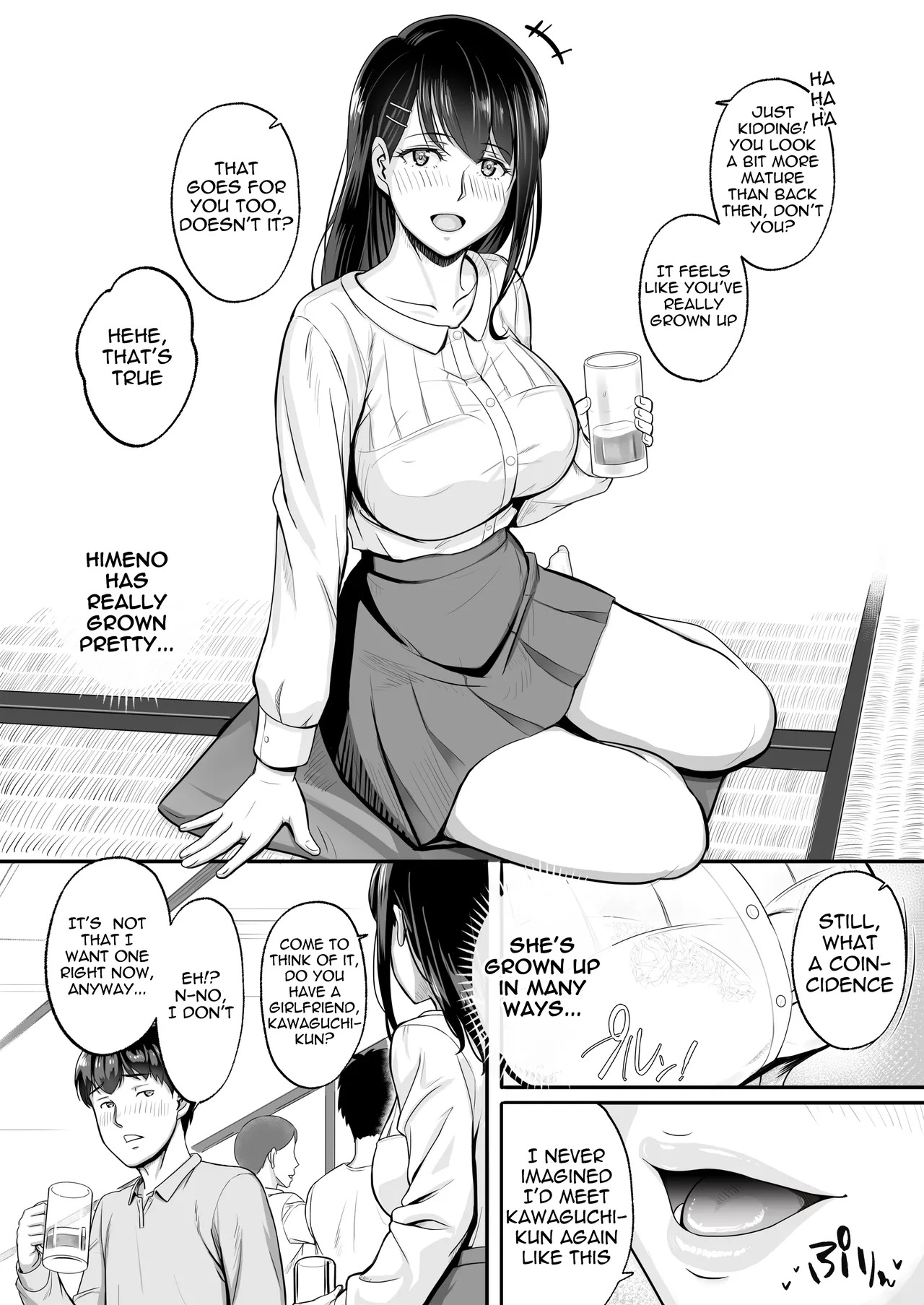 Saikai shita Hatsukoi wa, Shinkan no Yoru ni Chiru | The reunion with my first love fades away on the night of the welcome party page 3 full