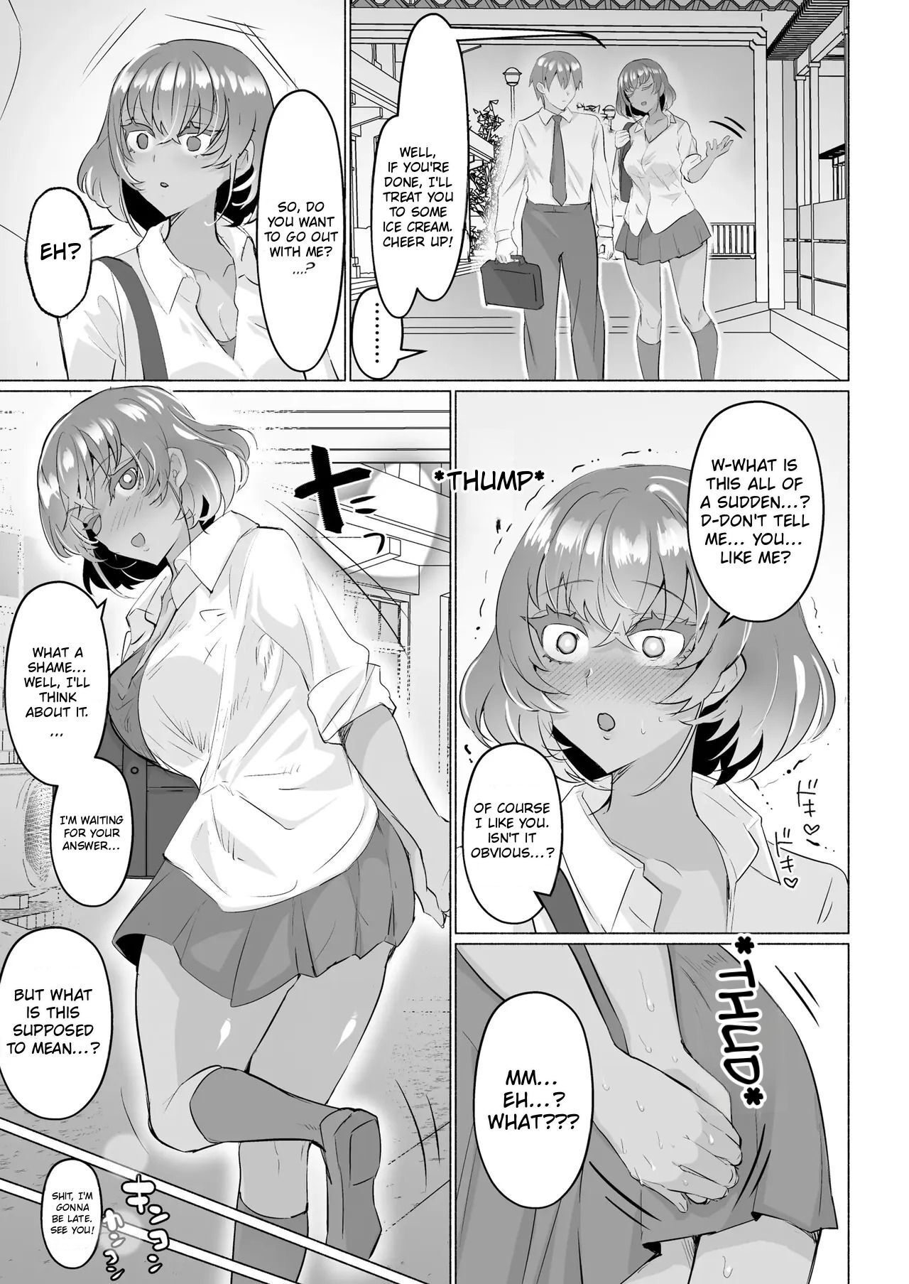 Seiso Kanojo no Noumiso ga Nietagiru Futanari Kintama ni Okasarete Osananajimi kara Kaasan made Shuui no Mesu Subete Kuichirakasu Yarichin Osu ni Natteru... page 9 full