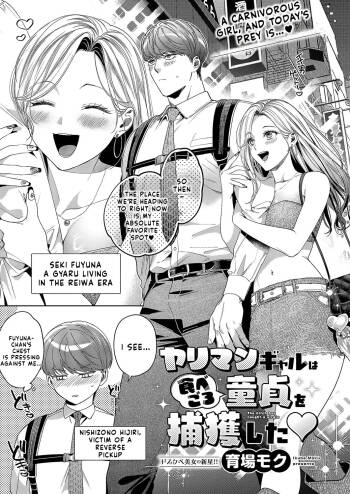 Yariman Gal wa Tabegoro Doutei o Hokaku Shita | The Bitch Has Caught a Virgin cover
