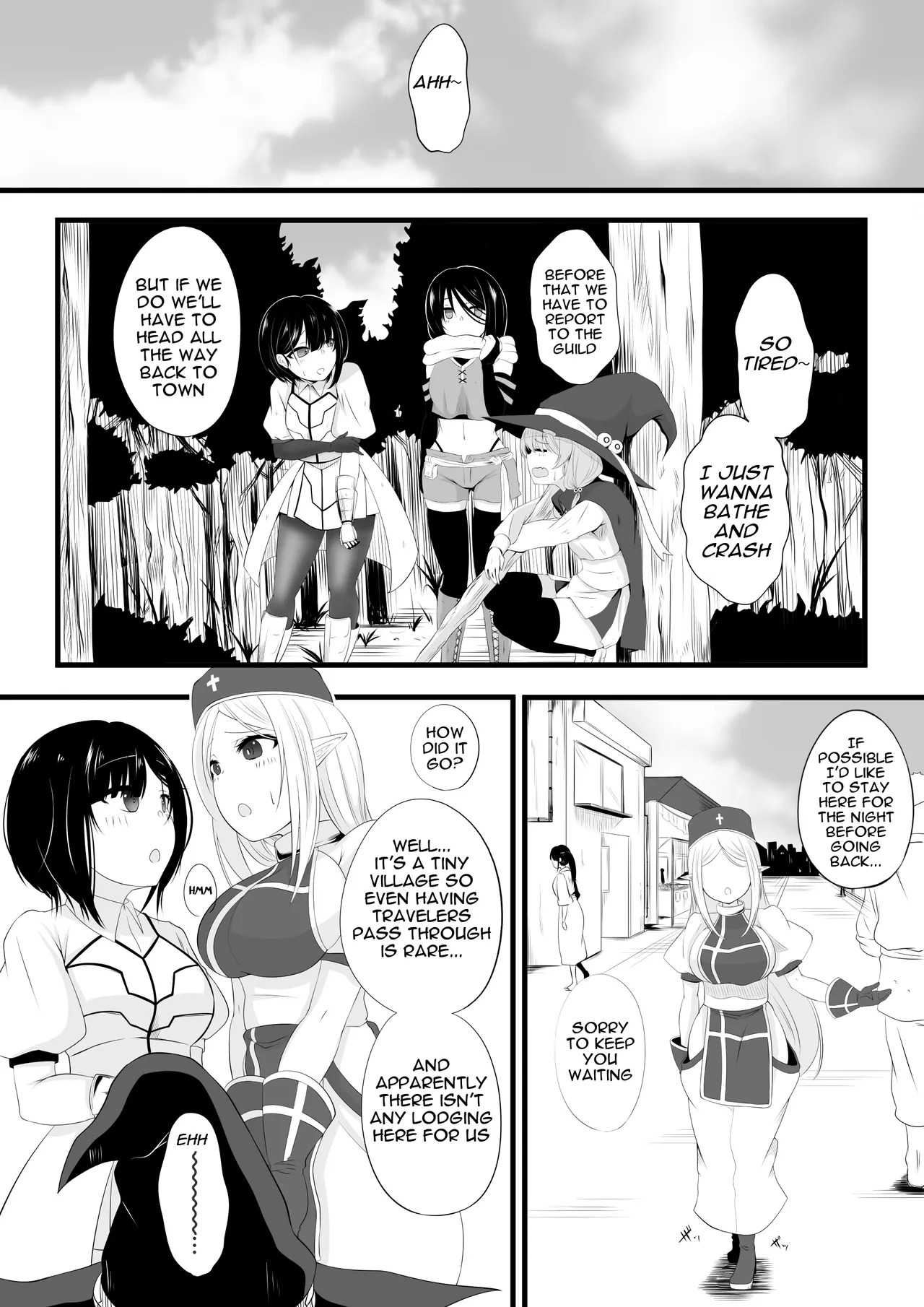 Boukensha Party ga Succubus Otosareru | An Adventurer Party is Corrupted by a Succubus page 2 full