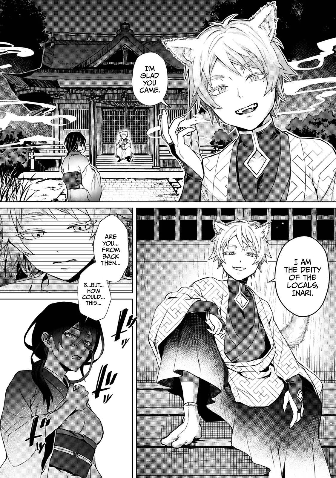 The Fox God Who Knows Not of Love | Kitsune Kami-sama wa Ai o Shiranai page 8 full